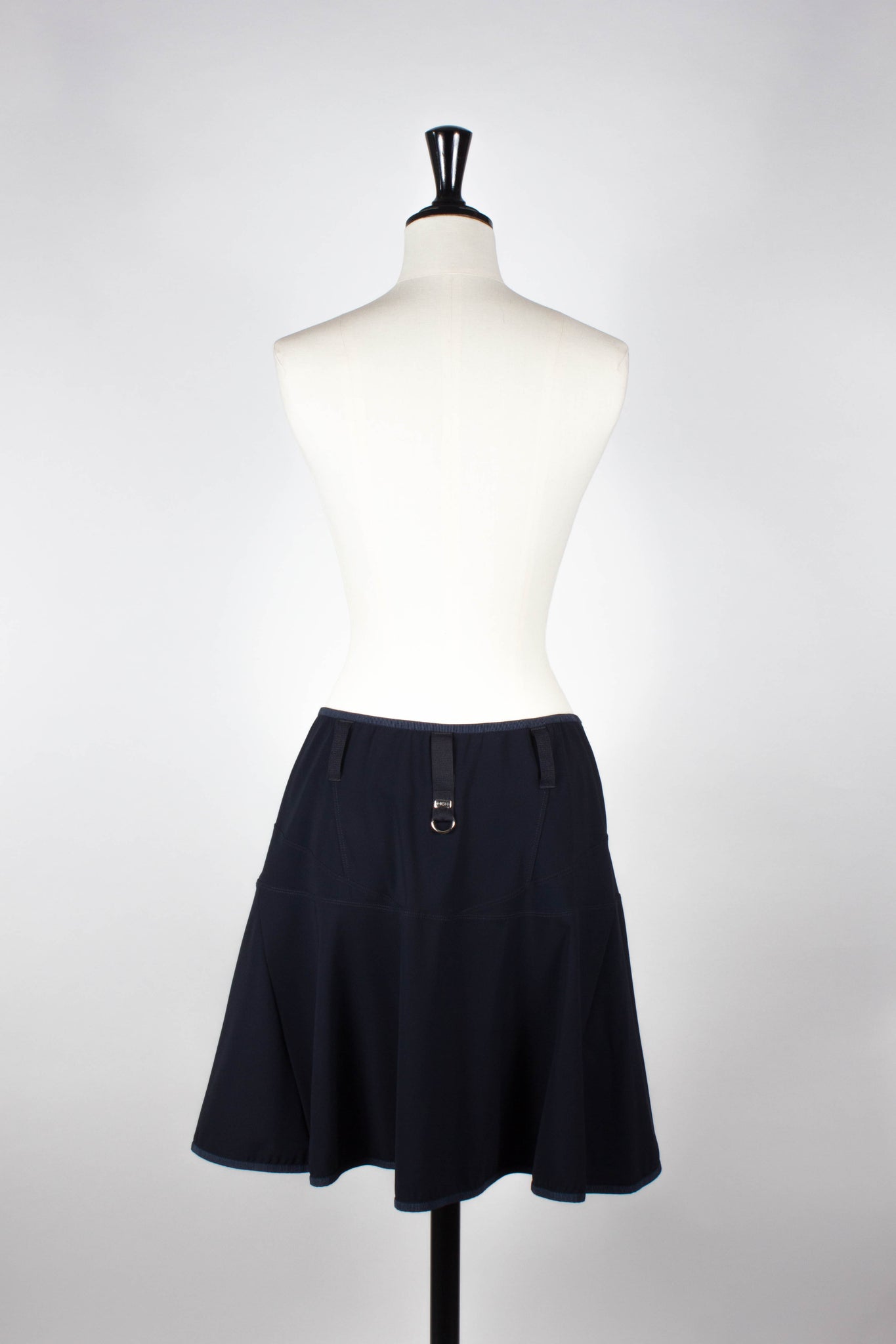 Isabella's Wardrobe High Navy A-line Skirt.