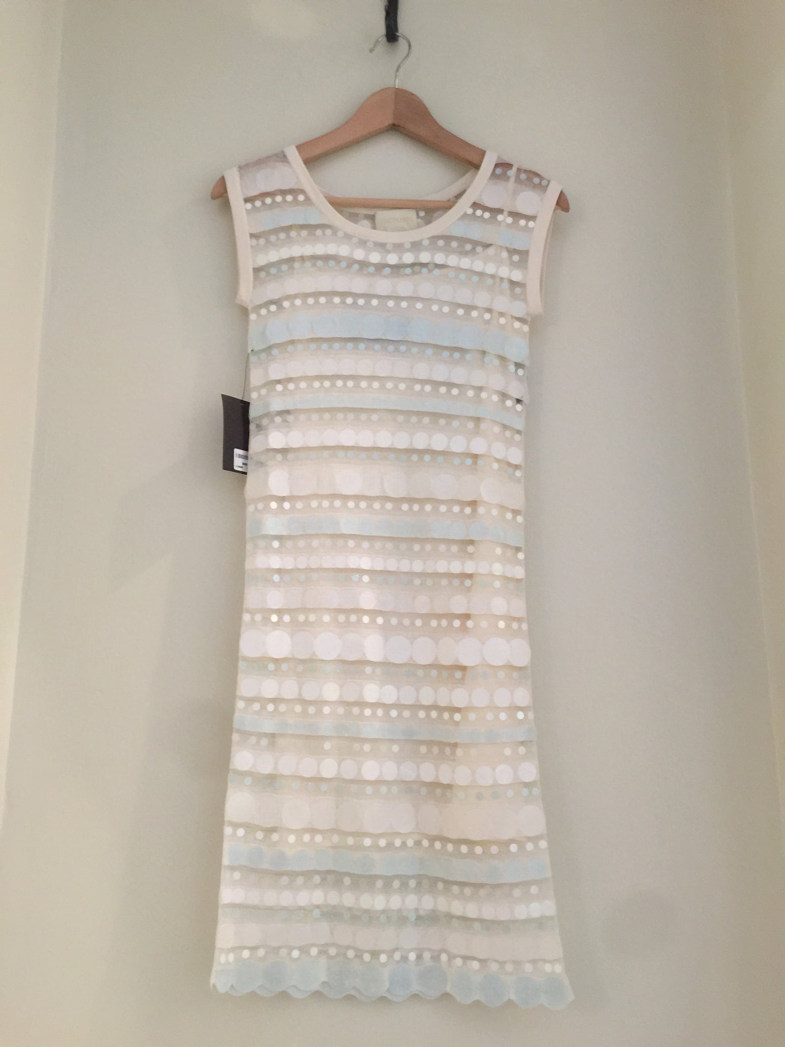 Isabella's Wardrobe Zac Posen Neapolitan Knit Sleeveless Dress.