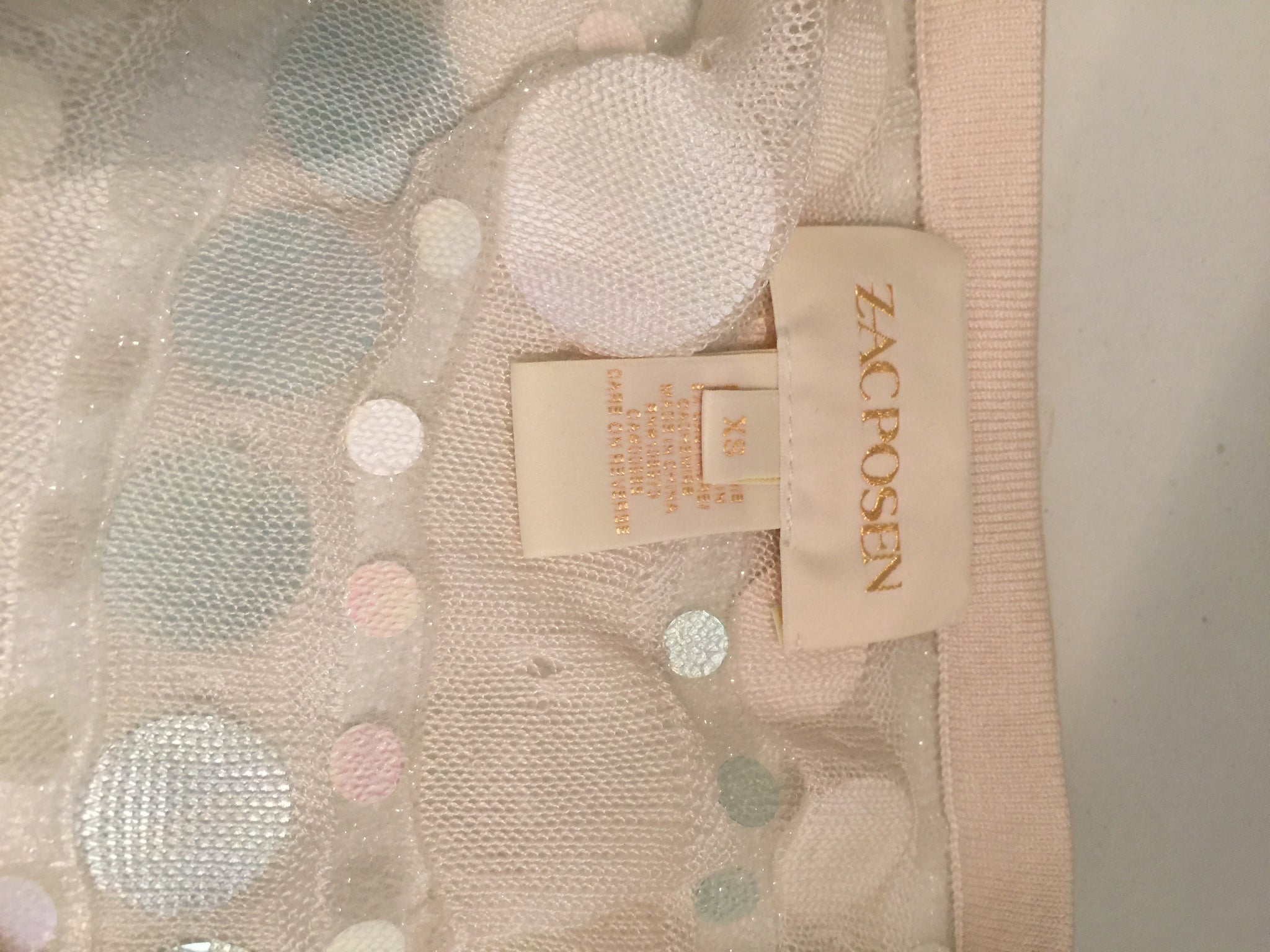Isabella's Wardrobe Zac Posen Neapolitan Knit Sleeveless Dress.