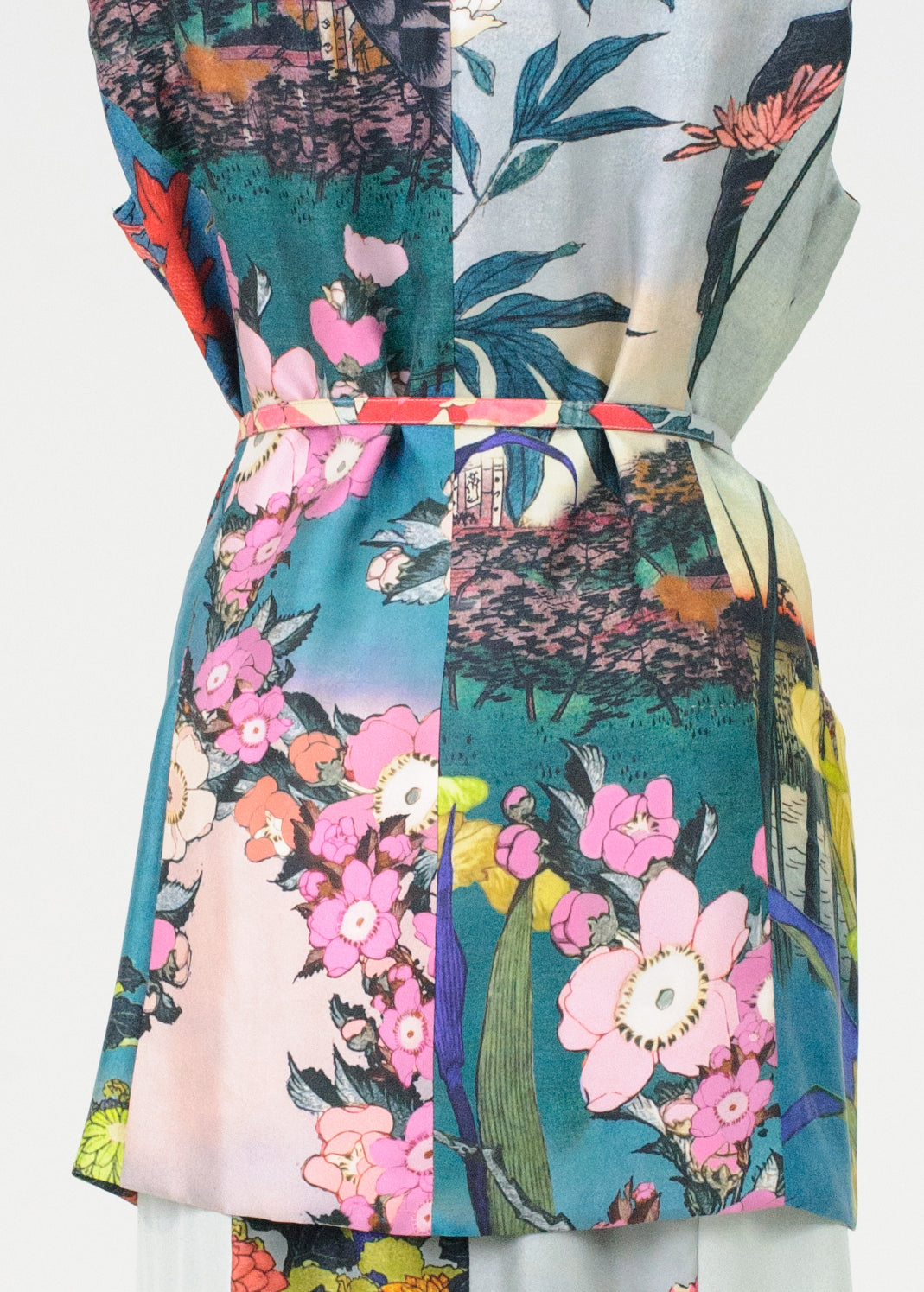 Isabella's Wardrobe Rochas 1950s style silk two piece.