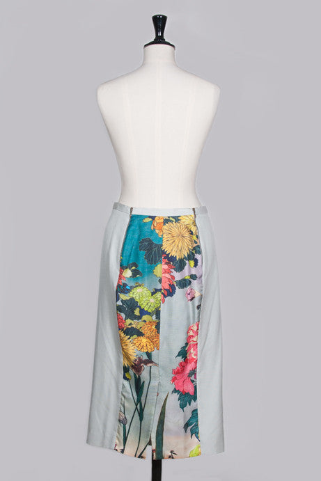 Isabella's Wardrobe Rochas 1950s style silk two piece.