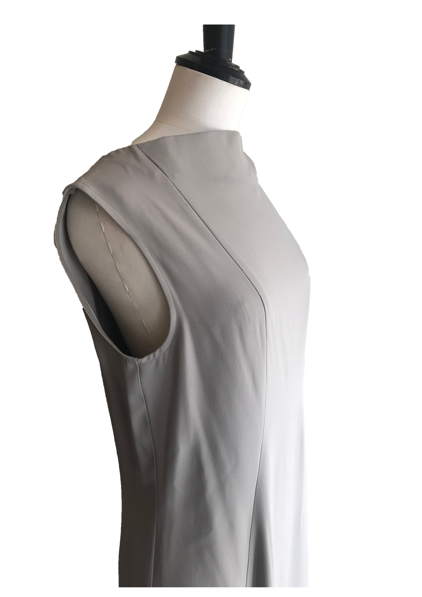 Isabella's Wardrobe Raey High Necked Maxi Dress.