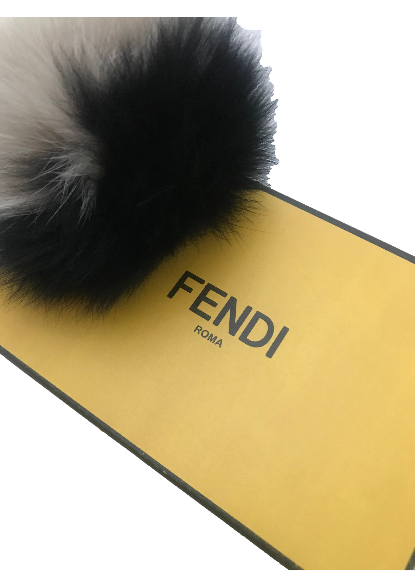 Isabella's Wardrobe Fendi Fluffy Bag Charm.