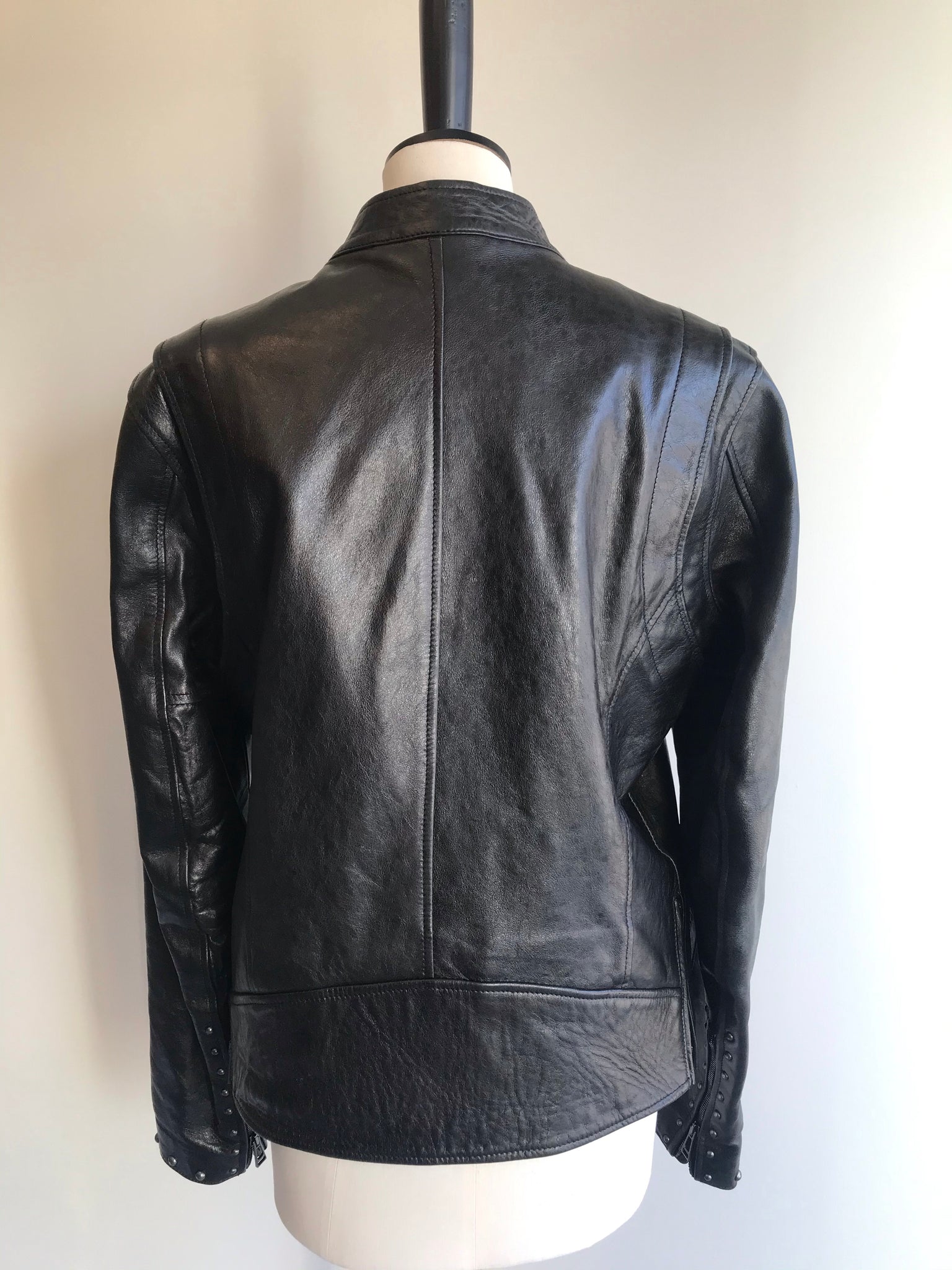 Isabella's Wardrobe Belstaff Gents Studded Leather Jacket.
