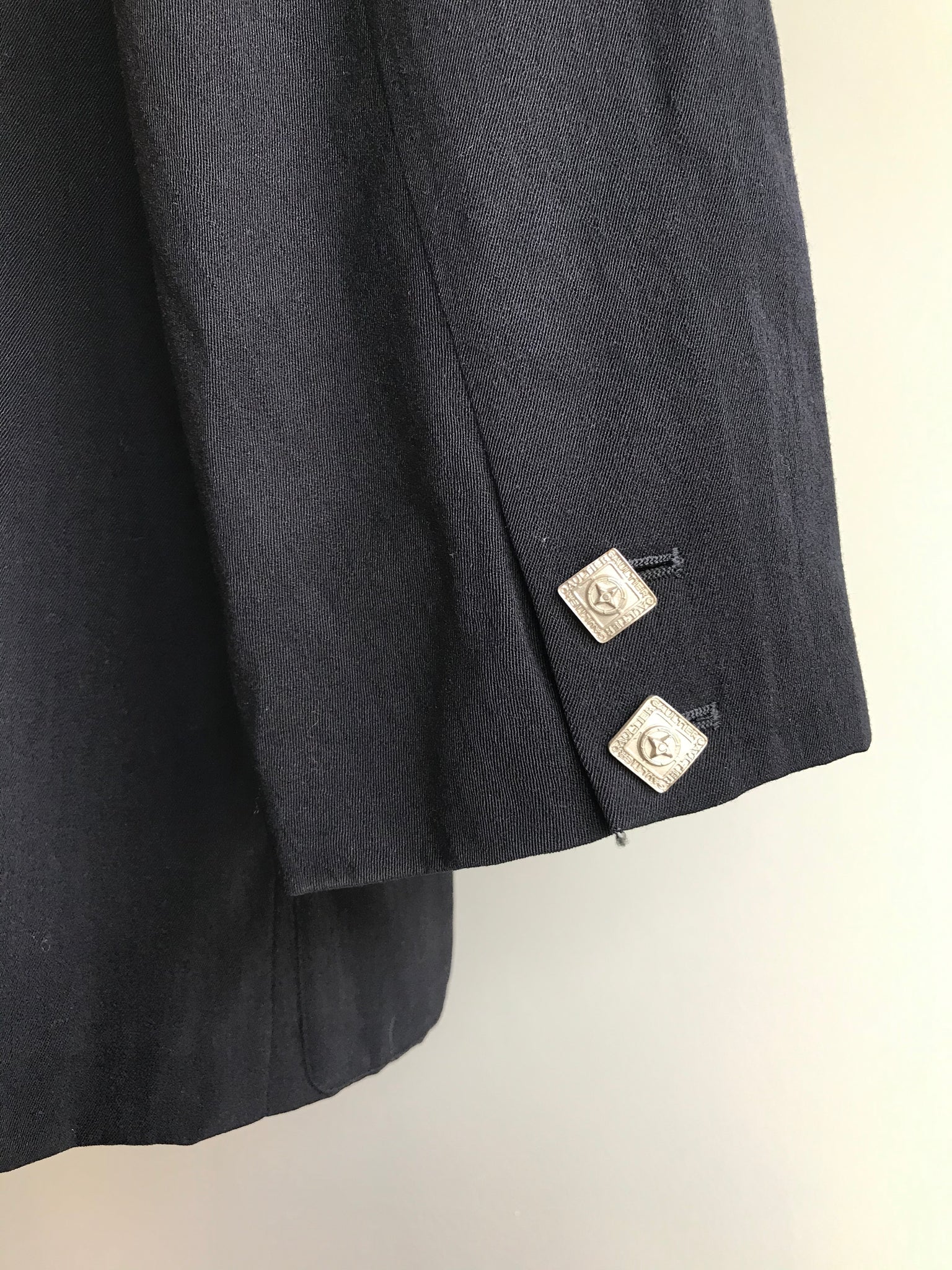 Isabella's Wardrobe Jean Paul Gaultier Vintage 1980's Wool Jacket.
