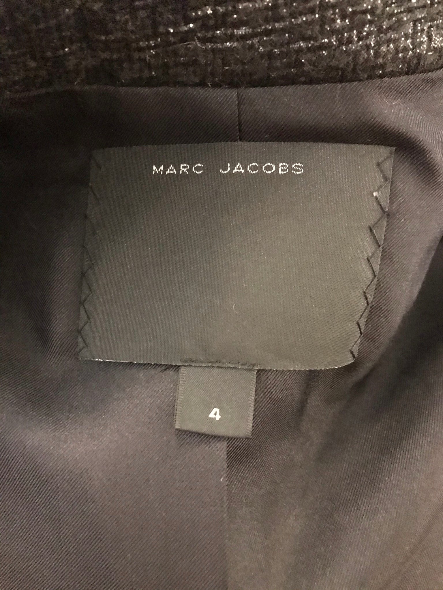 Isabella's Wardrobe Marc Jacobs Glitter Blazer.