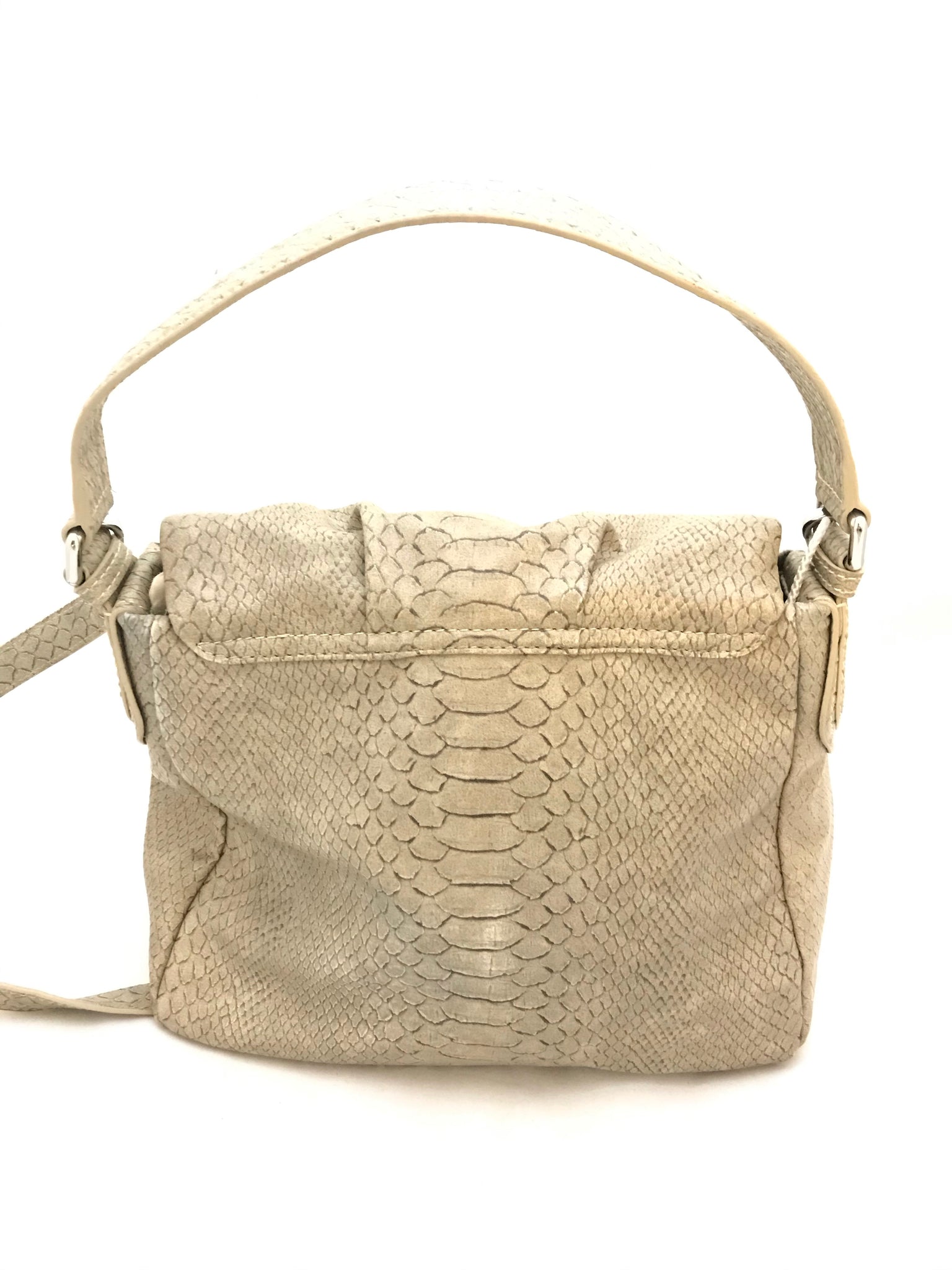 Isabella's Wardrobe Marc by Marc Jacobs Mock Snakeskin Satchel Bag.