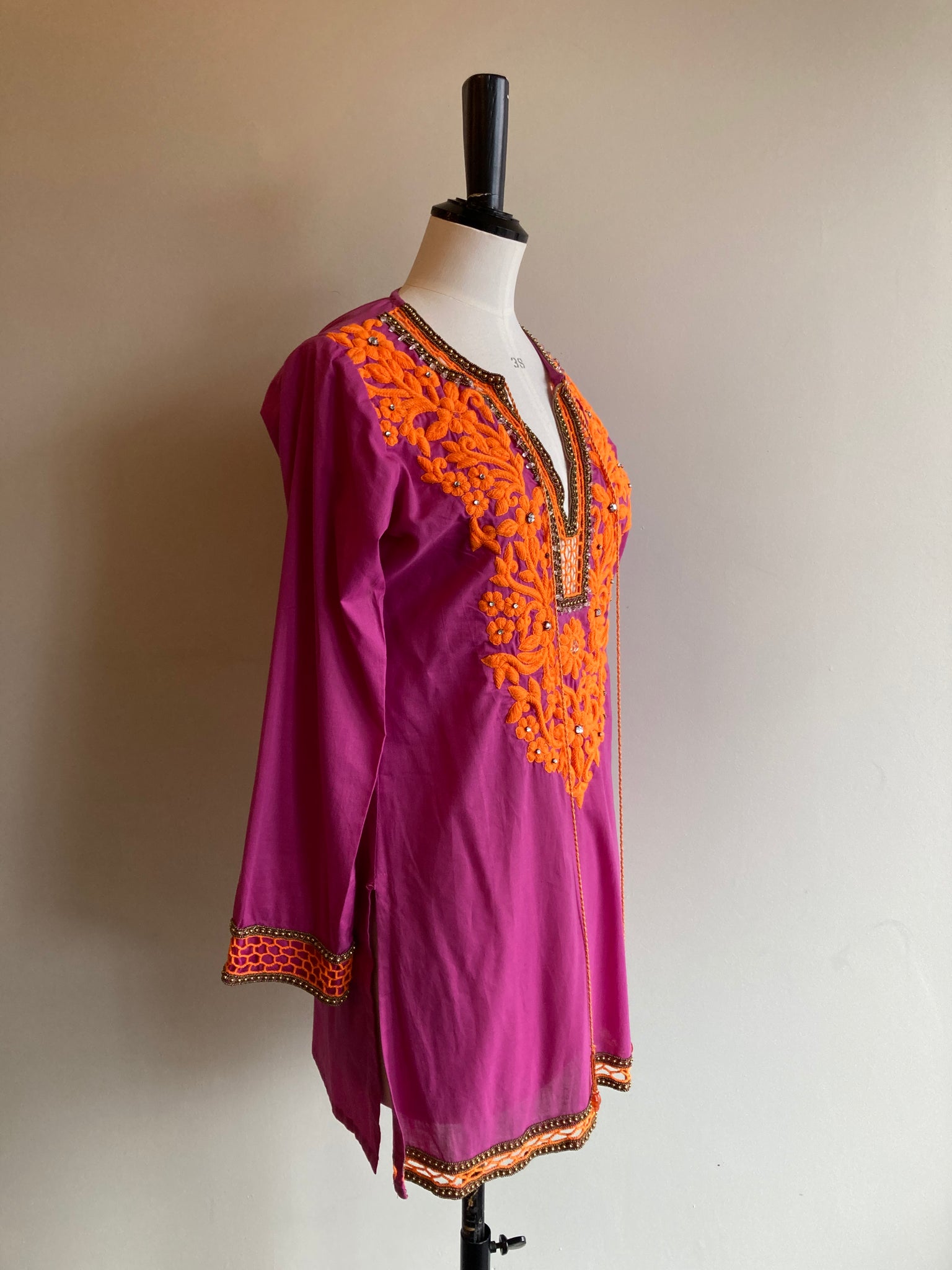 Embellished Cotton Tunic