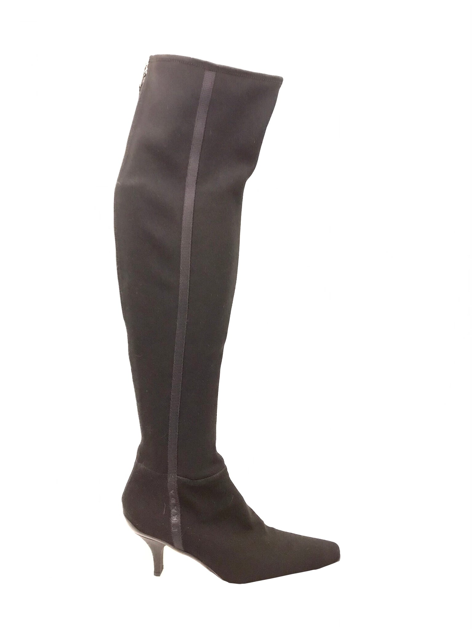 Techno Knee High Boots