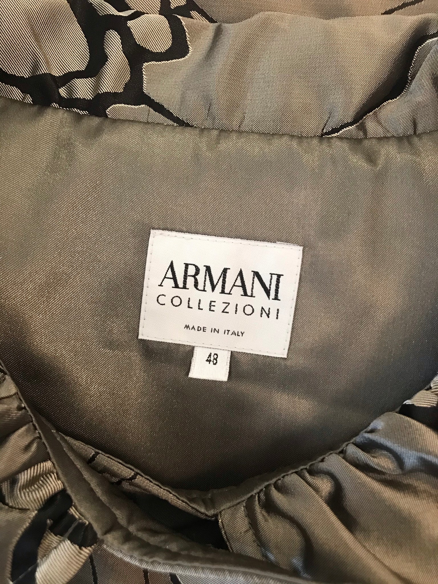 Isabella's Wardrobe Armani Collenzioni Evening Jacket.