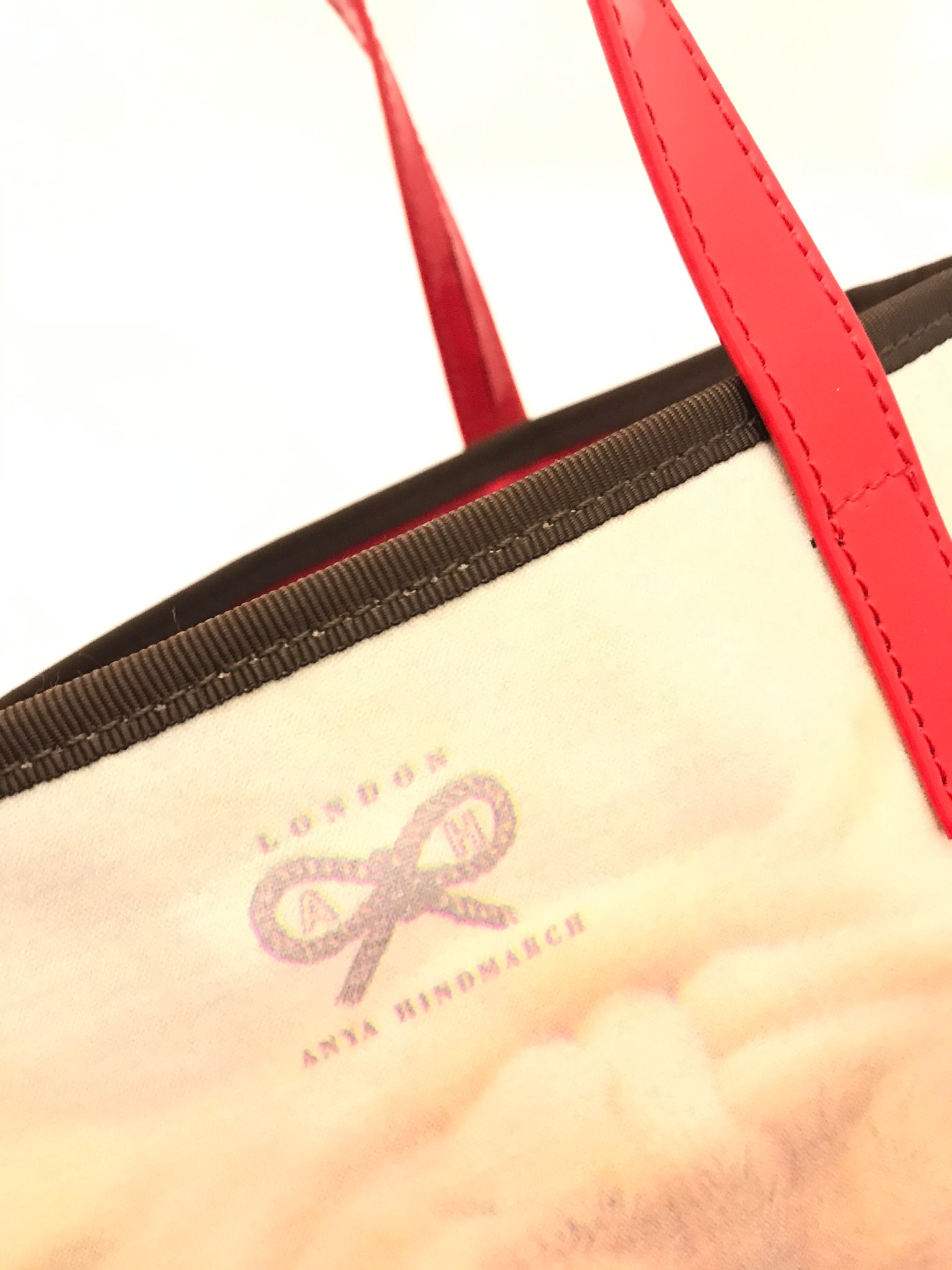 Canvas Bulldog Tote