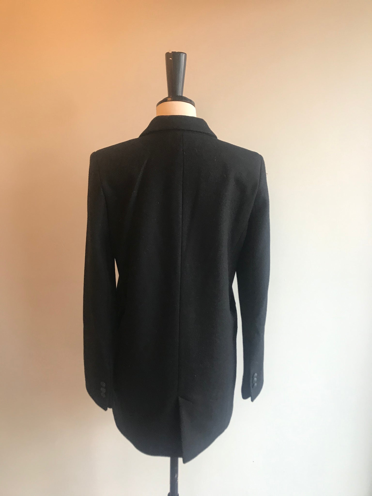 Military Style Wool Jacket