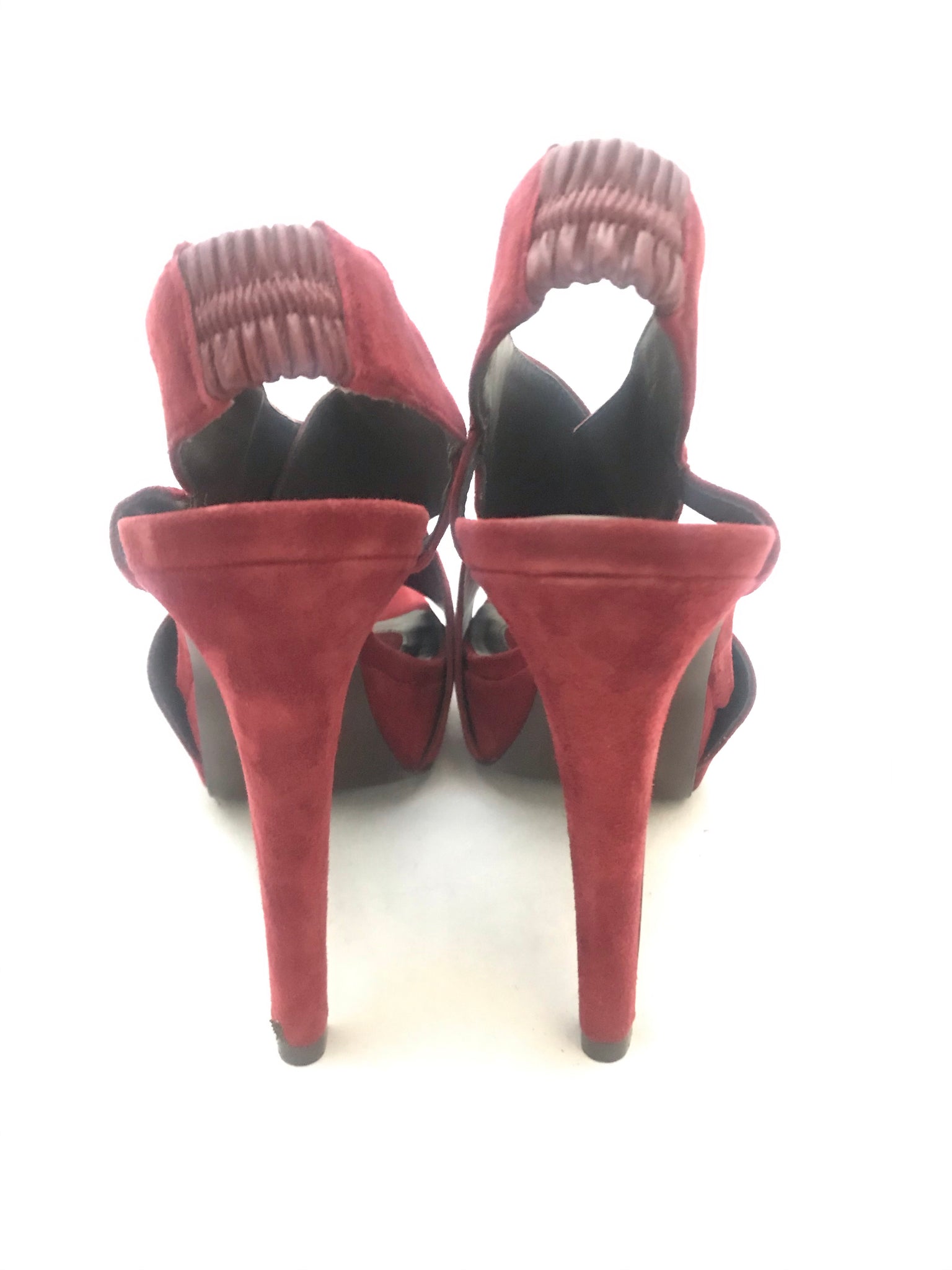 Isabella's Wardrobe Diane von Furstenberg Zia Suede Platform.