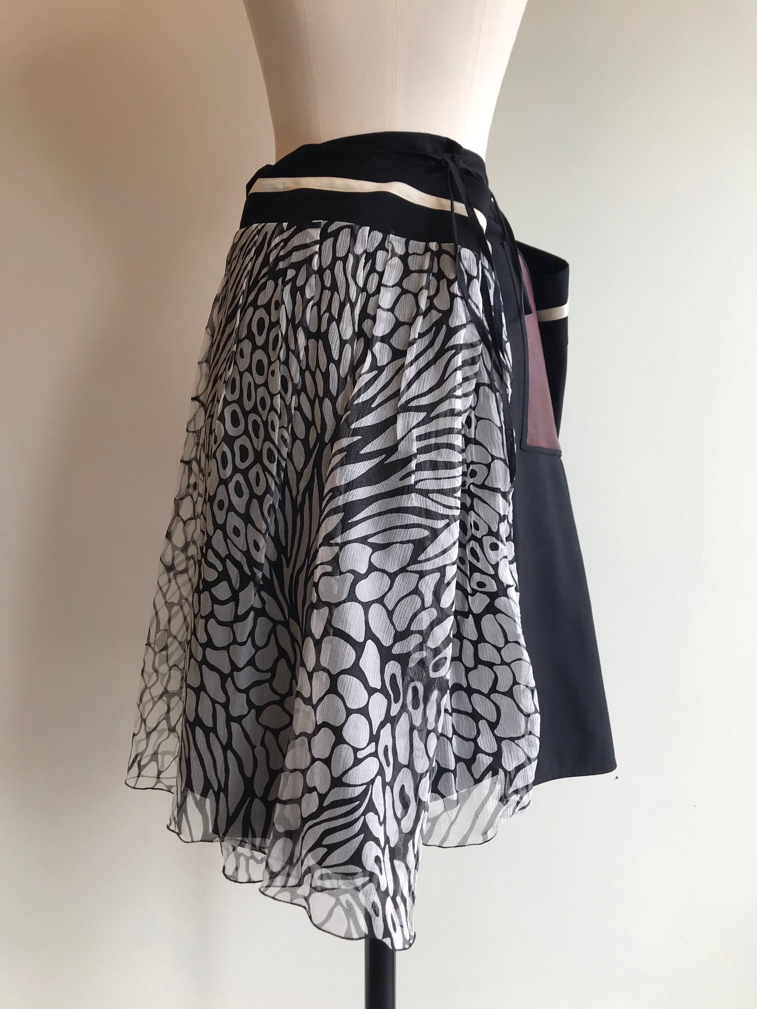 Isabella's Wardrobe Elio Fronterre Cotton Wrap Skirt.