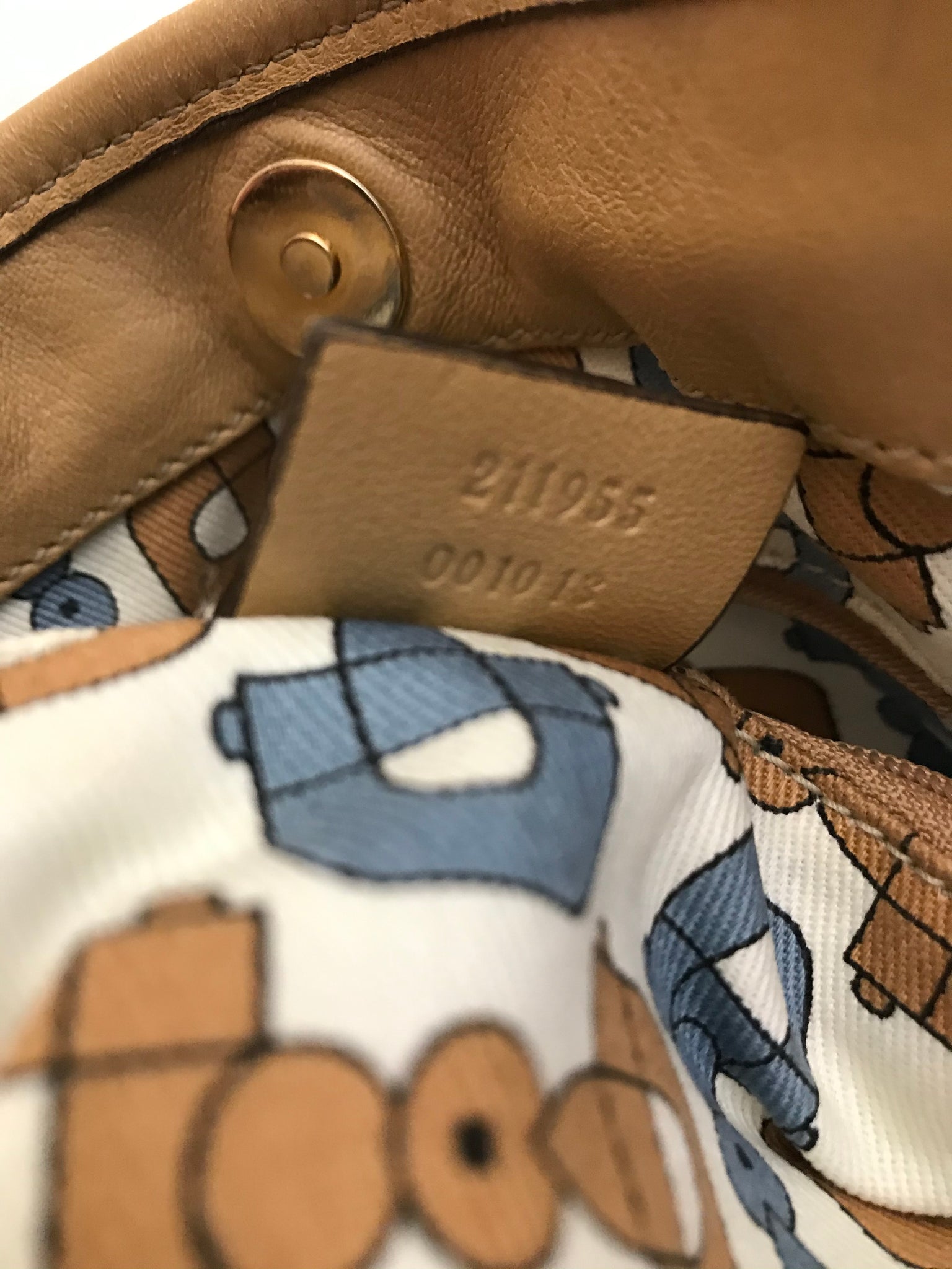 Isabella's Wardrobe Gucci Tribecca Tassel Guccissima Tote.