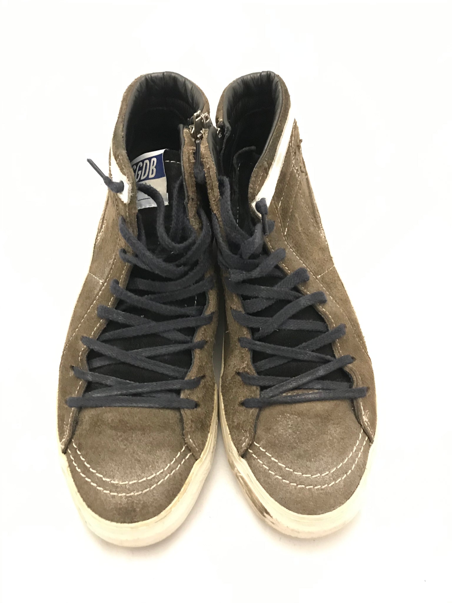 Isabella's Wardrobe Golden Goose Suede Trainers.