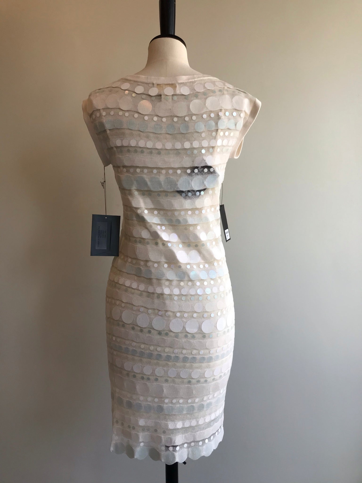 Isabella's Wardrobe Zac Posen Neapolitan Knit Sleeveless Dress.