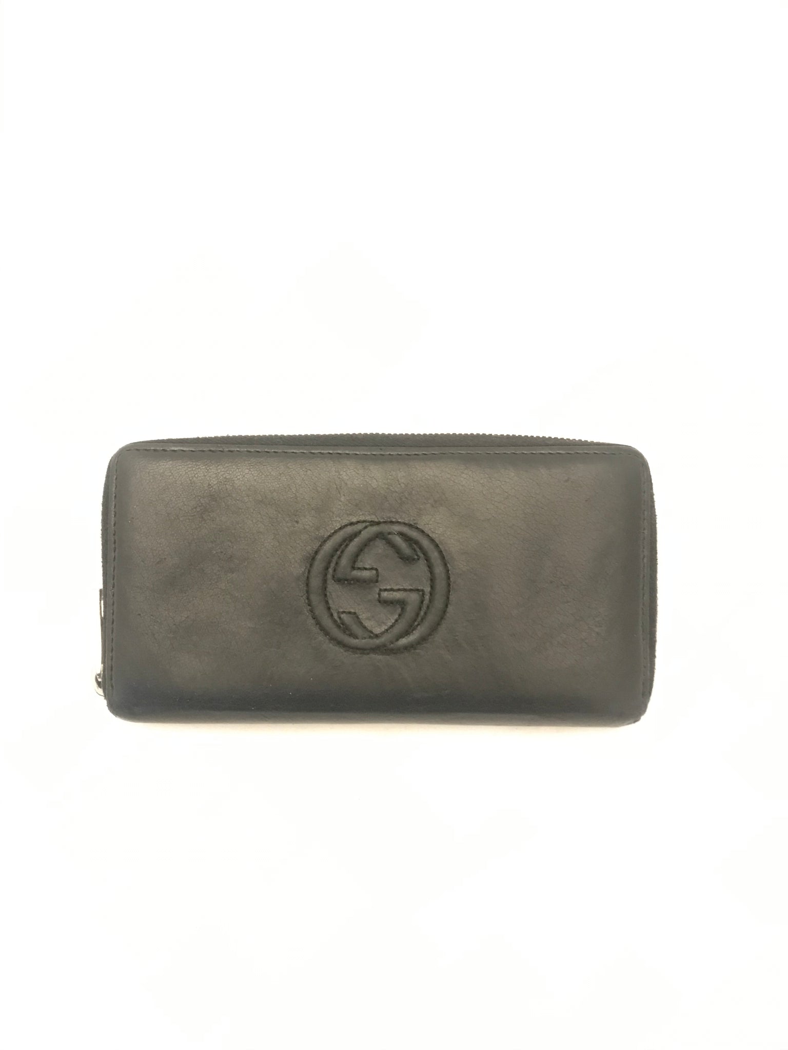 Leather Double G Purse