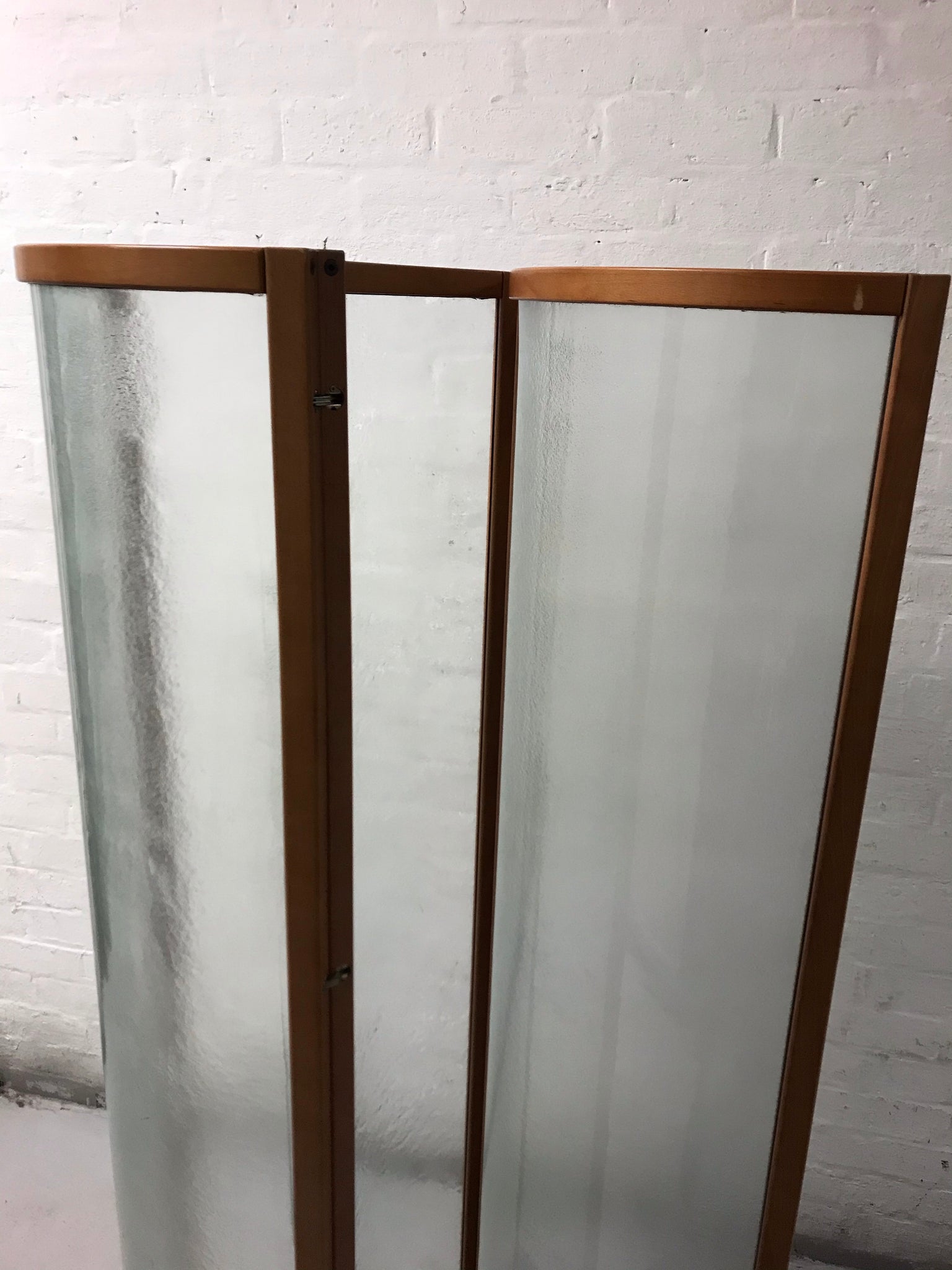 Isabella's Wardrobe Vittorio Livi for Fiam Glass Voyeur Screen by Vittorio Livi for Fiam.