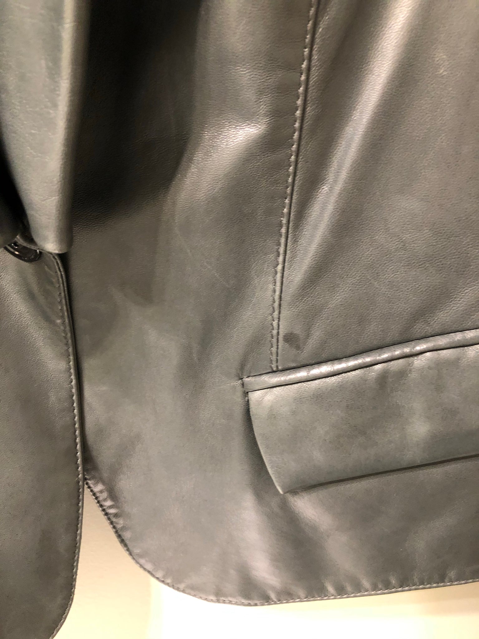 Isabella's Wardrobe Burberry Lambskin Jacket.