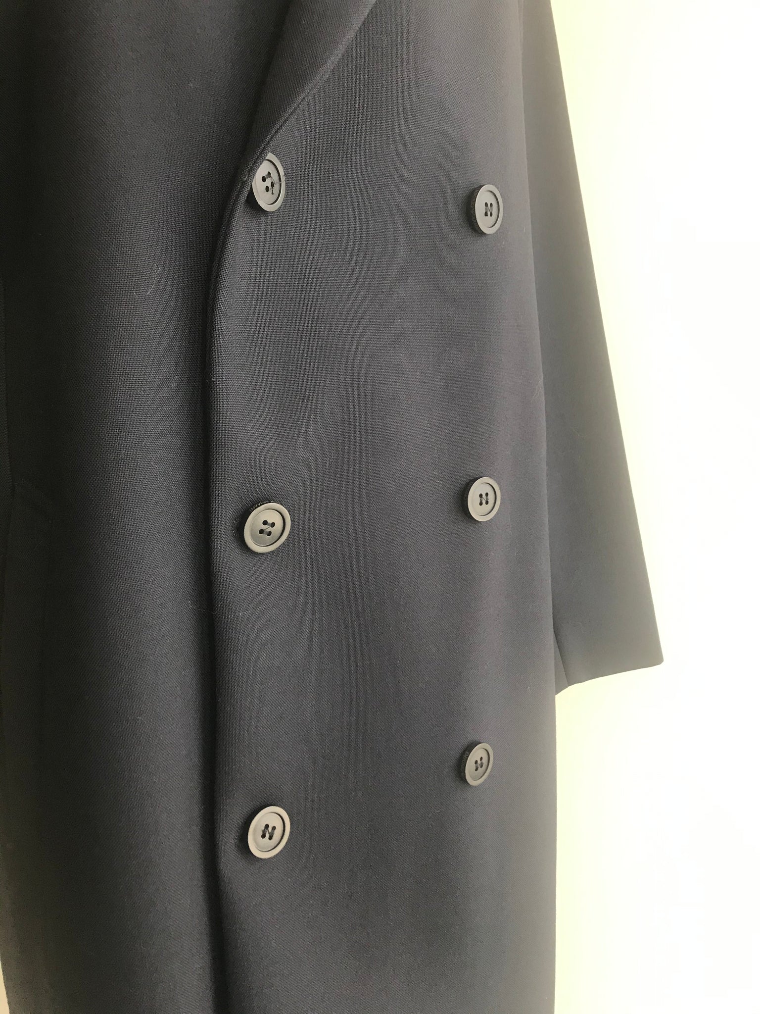 Isabella's Wardrobe Emporio Armani Coated Cotton Coat.