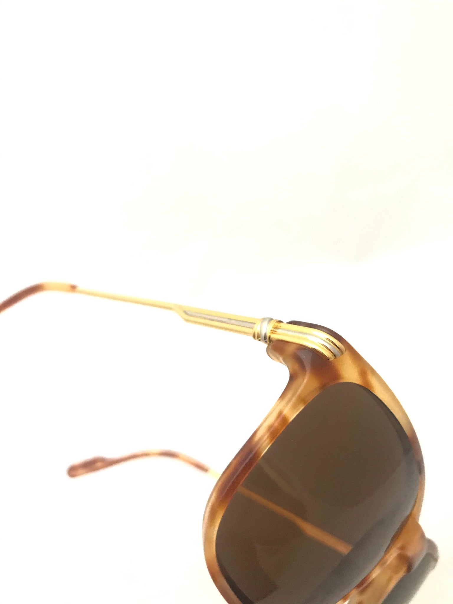 Isabella's Wardrobe Cartier 18k Gold Plated Sunglasses.