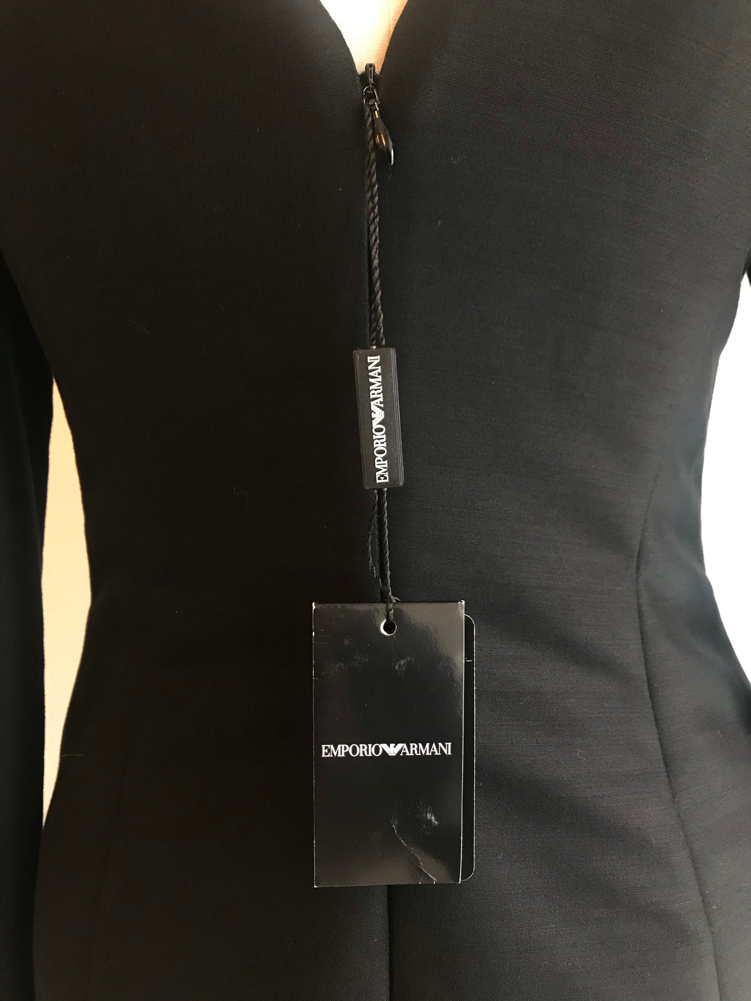 Isabella's Wardrobe Emporio Armani Long Sleeve Dress.