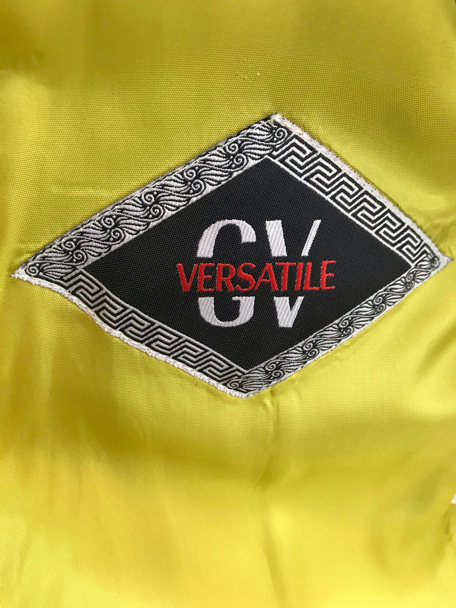 Isabella's Wardrobe Gianni Versace Vintage Wool Skirt Suit.
