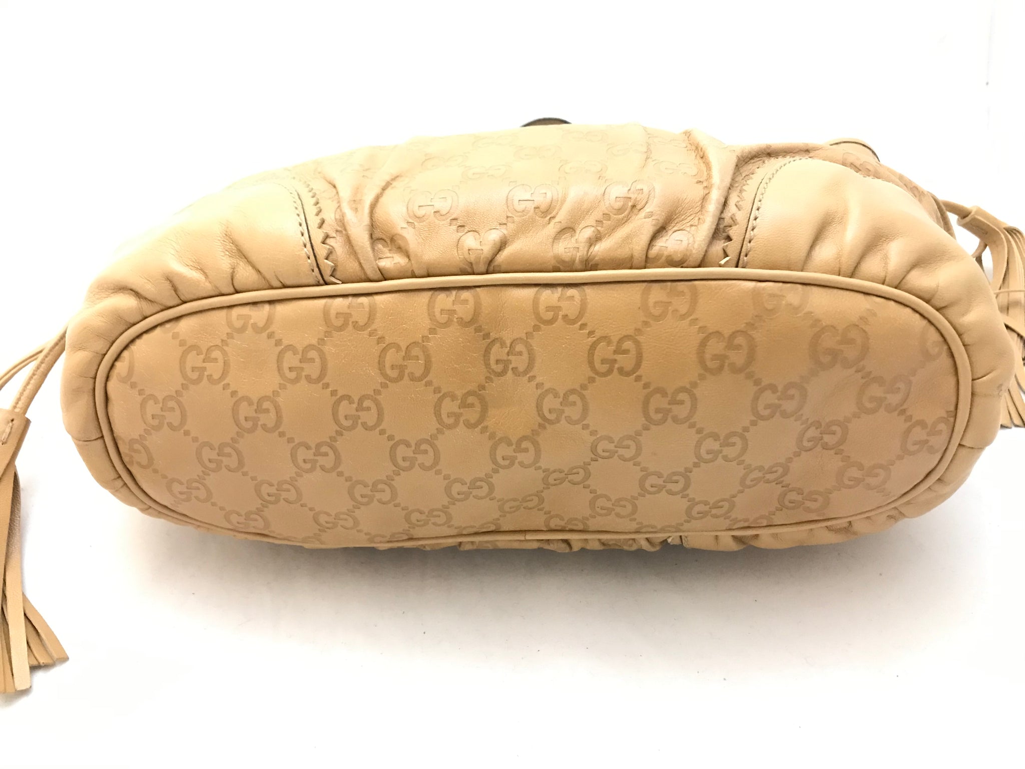 Isabella's Wardrobe Gucci Tribecca Tassel Guccissima Tote.