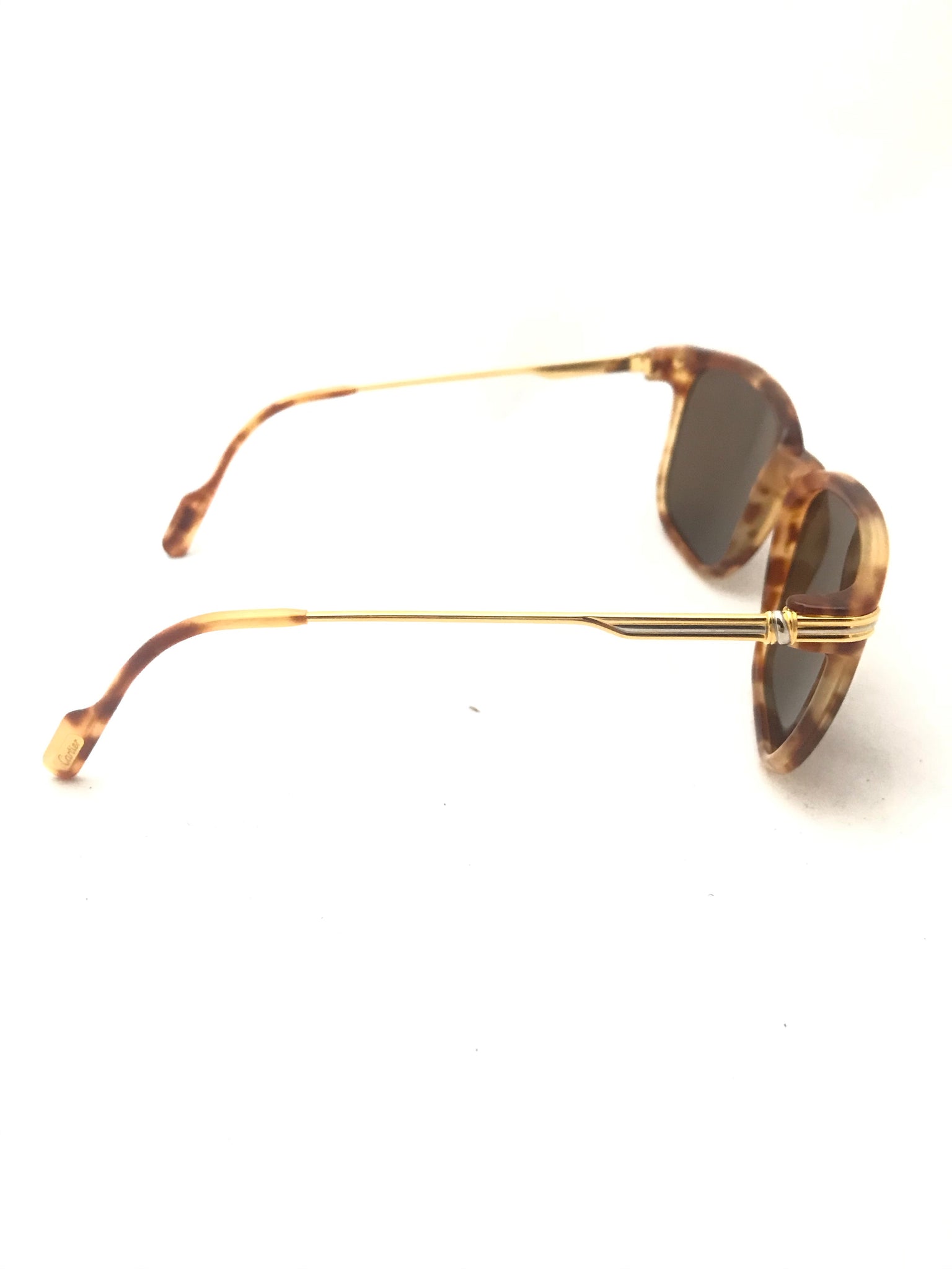 Isabella's Wardrobe Cartier 18k Gold Plated Sunglasses.