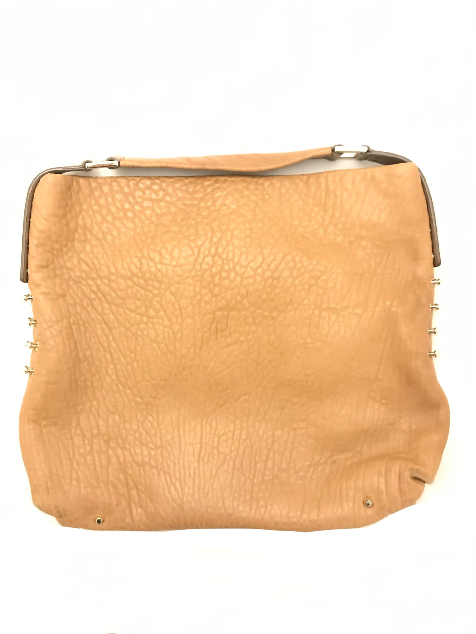 Isabella's Wardrobe Anya Hindmarch Leather Hobo Bag.