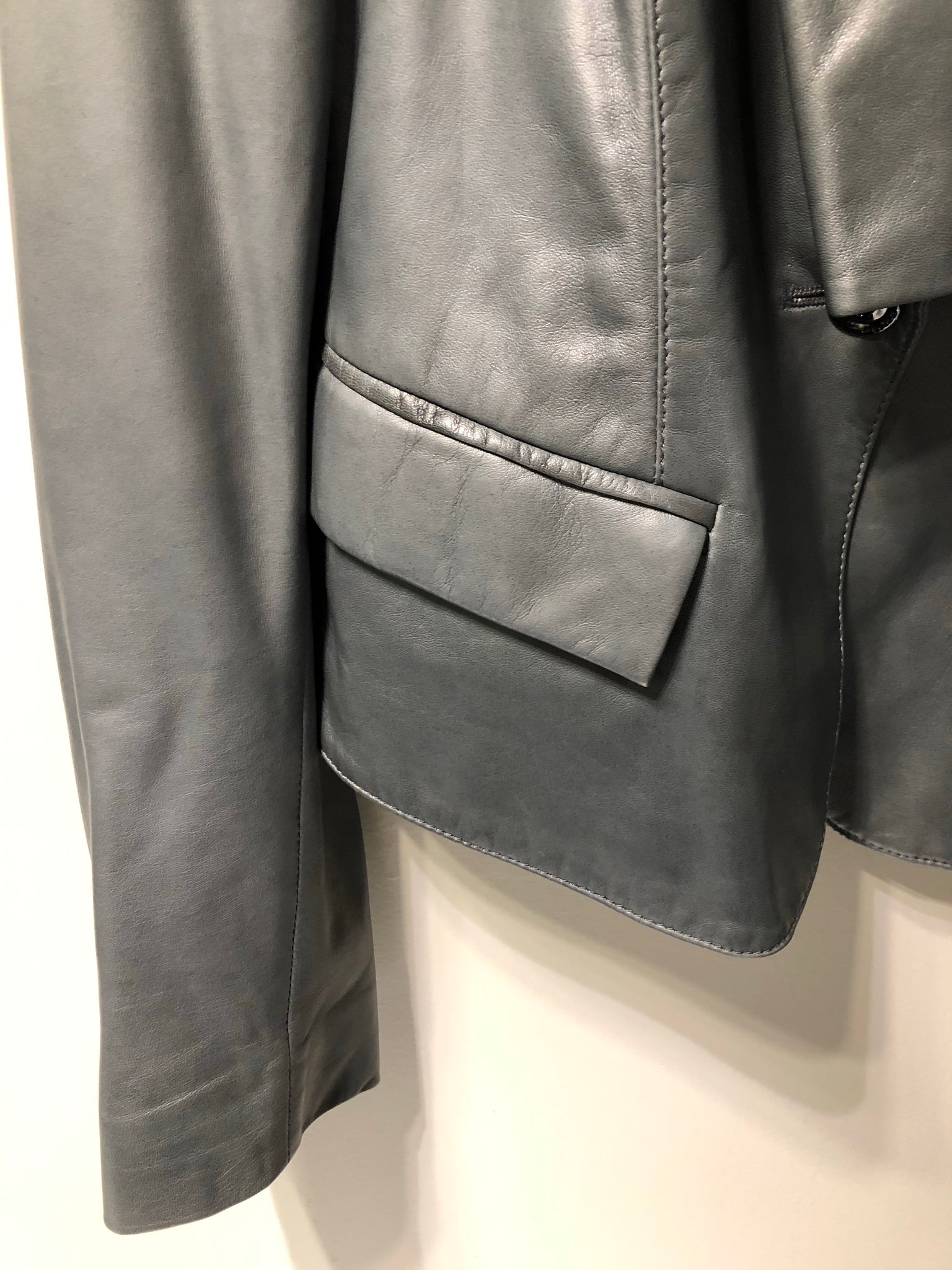 Isabella's Wardrobe Burberry Lambskin Jacket.