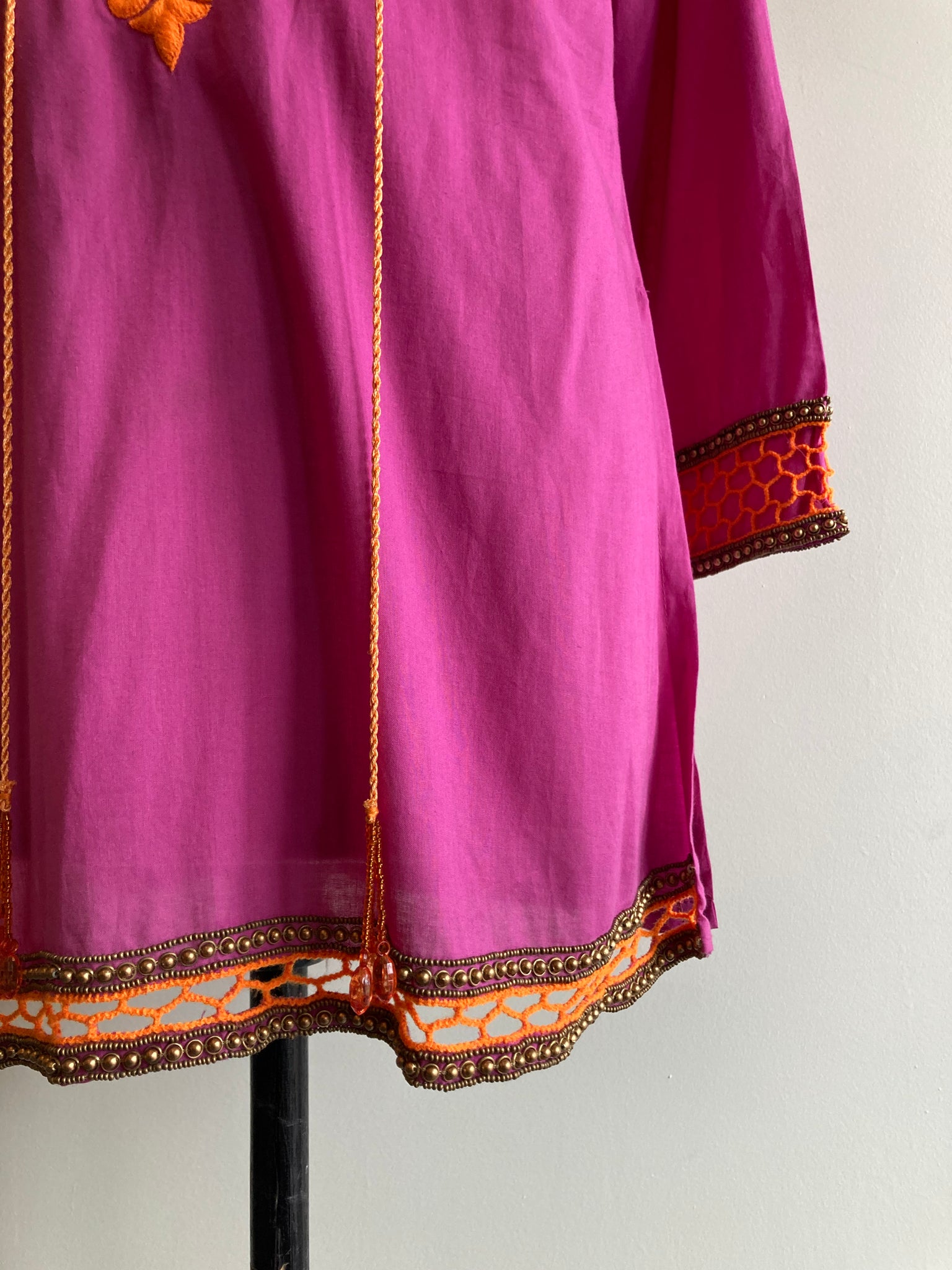 Embellished Cotton Tunic