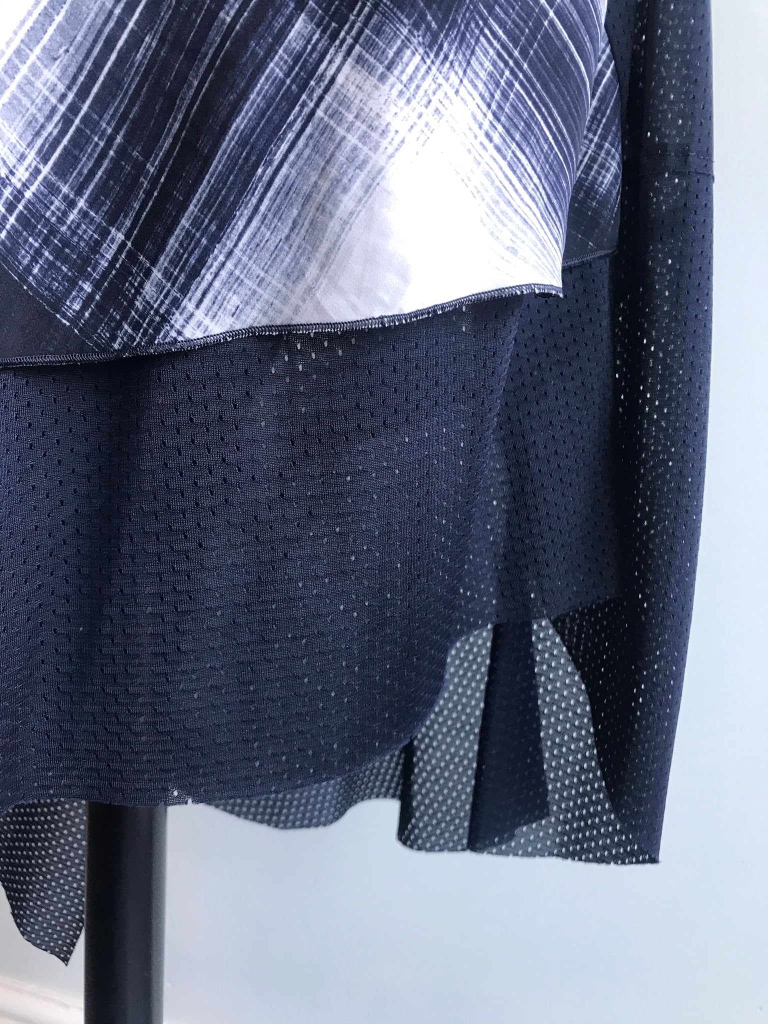 Isabella's Wardrobe HIGH Checkered Asymmetrical Skirt.
