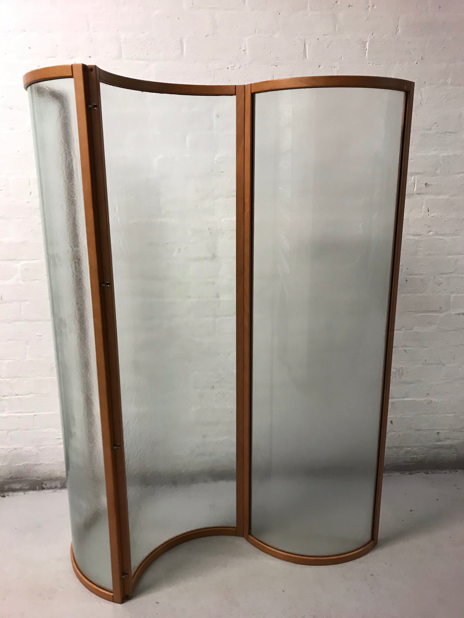 Isabella's Wardrobe Vittorio Livi for Fiam Glass Voyeur Screen by Vittorio Livi for Fiam.