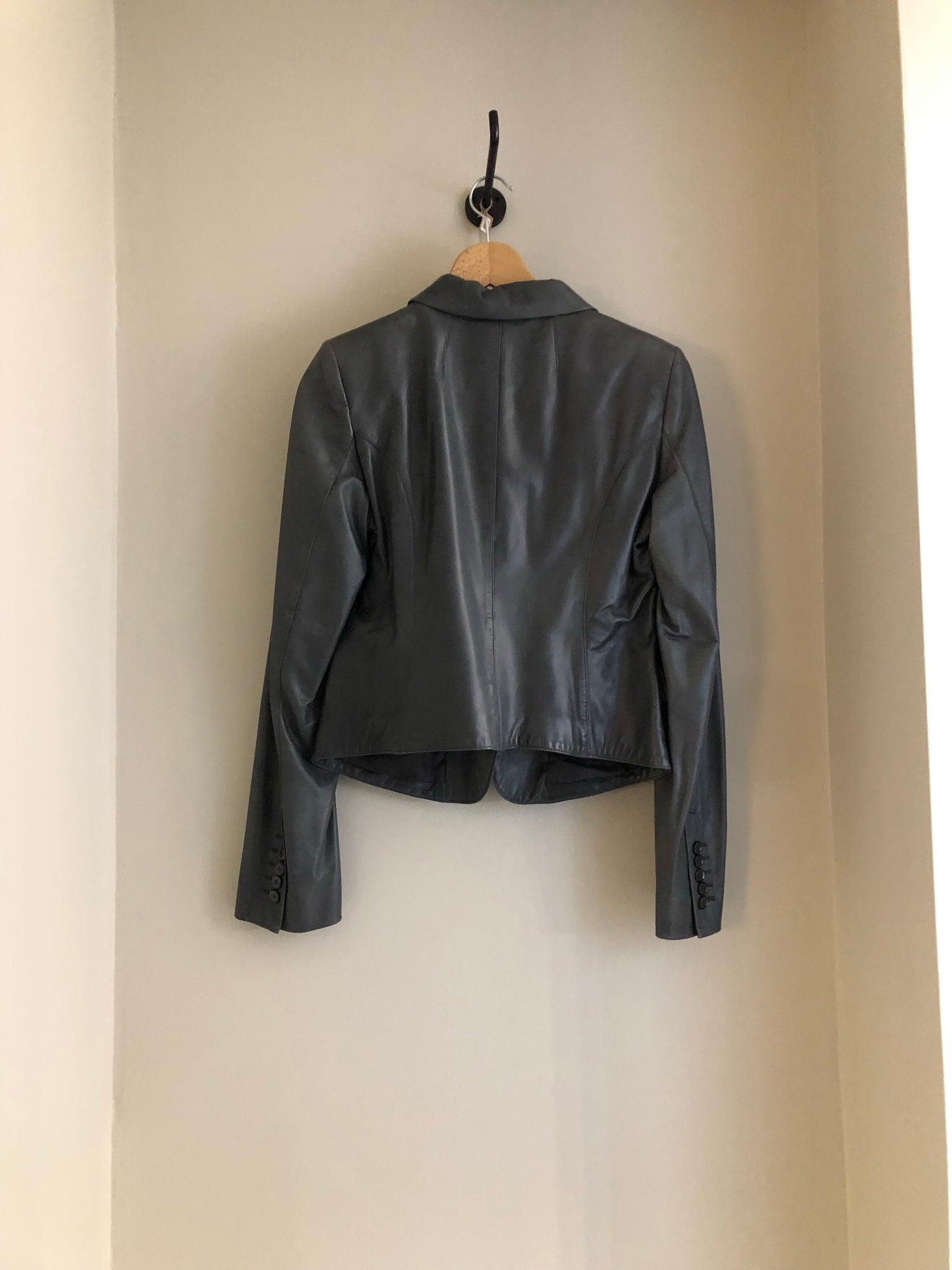 Isabella's Wardrobe Burberry Lambskin Jacket.