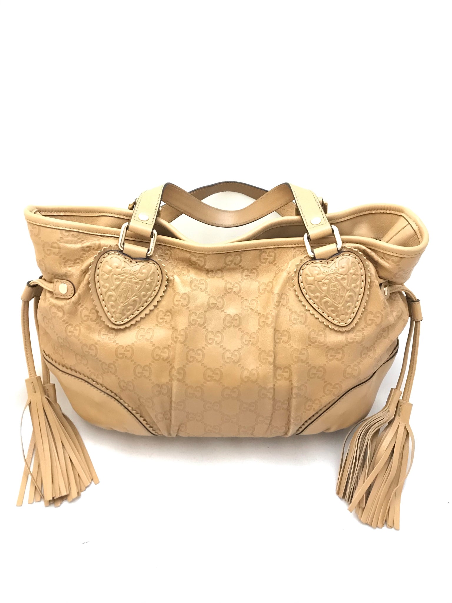 Isabella's Wardrobe Gucci Tribecca Tassel Guccissima Tote.