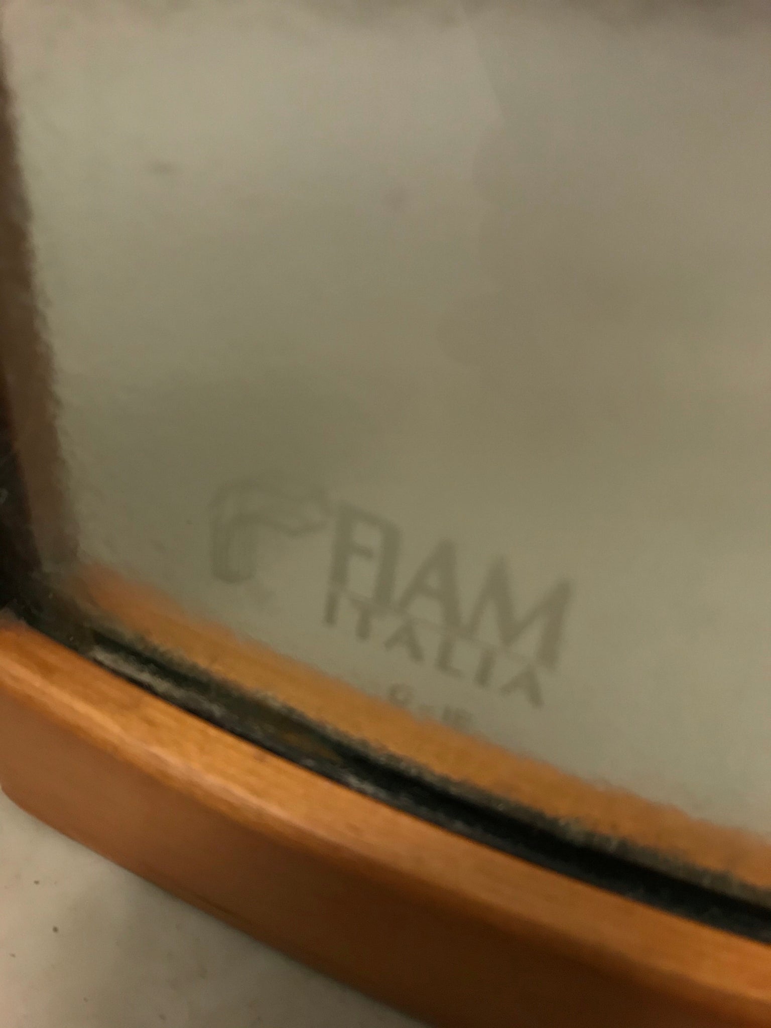 Isabella's Wardrobe Vittorio Livi for Fiam Glass Voyeur Screen by Vittorio Livi for Fiam.