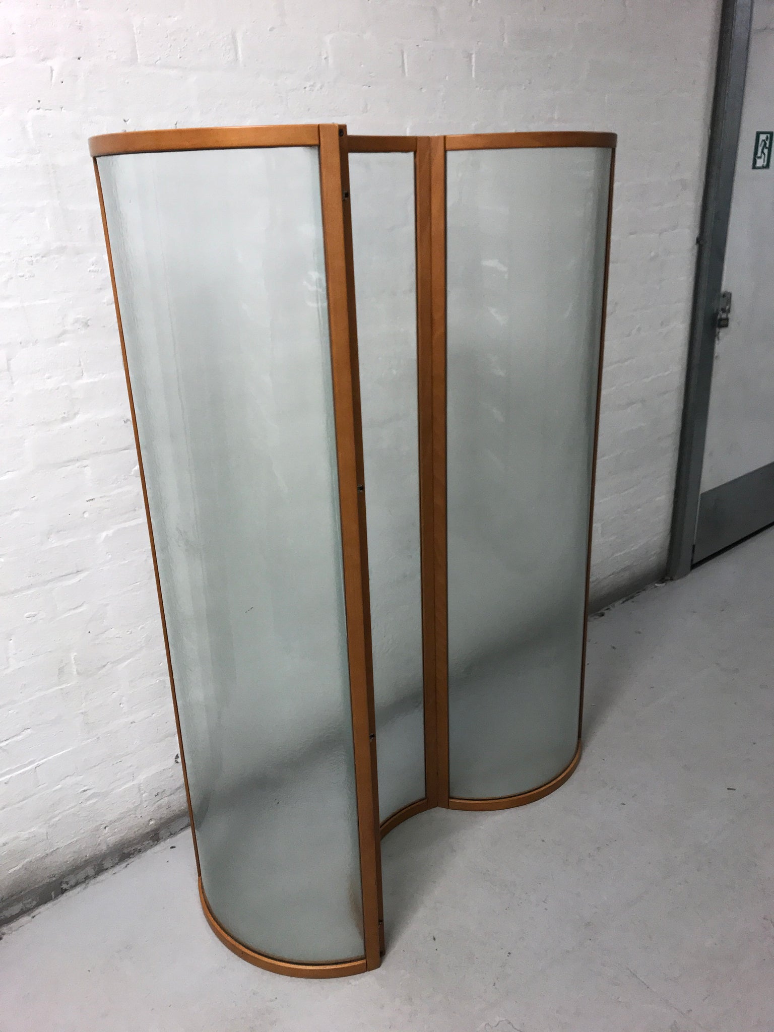 Isabella's Wardrobe Vittorio Livi for Fiam Glass Voyeur Screen by Vittorio Livi for Fiam.