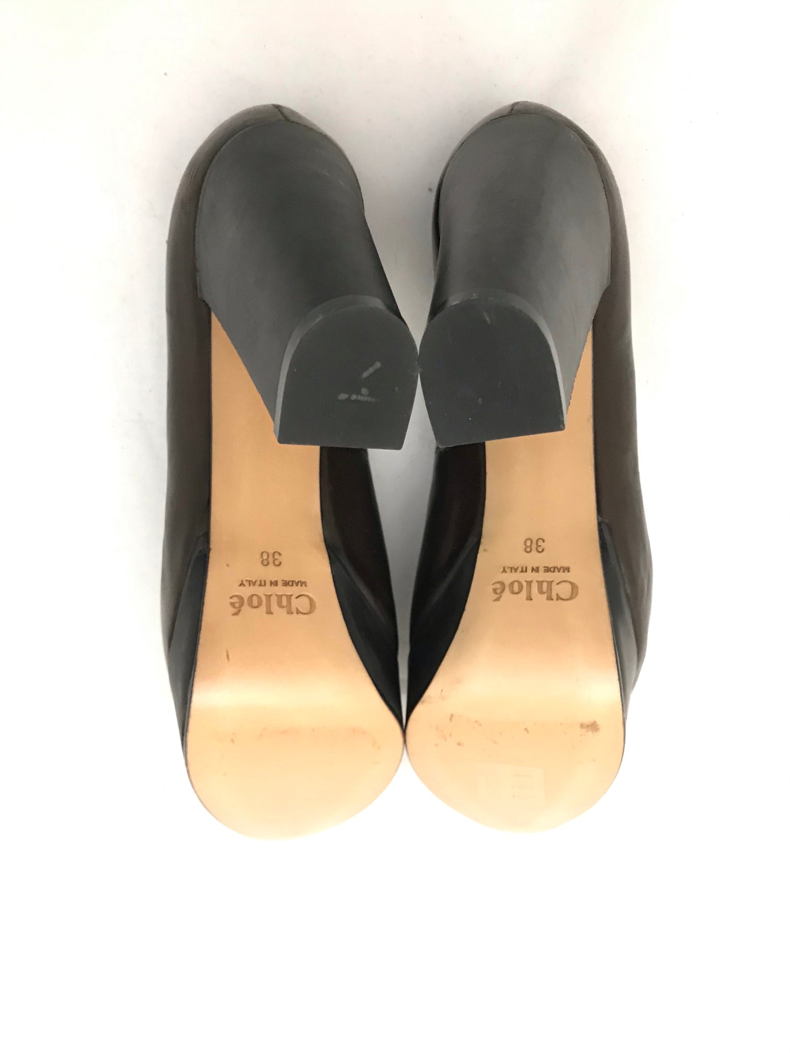 Isabella's Wardrobe Chloe Chocolate Platform Pumps.