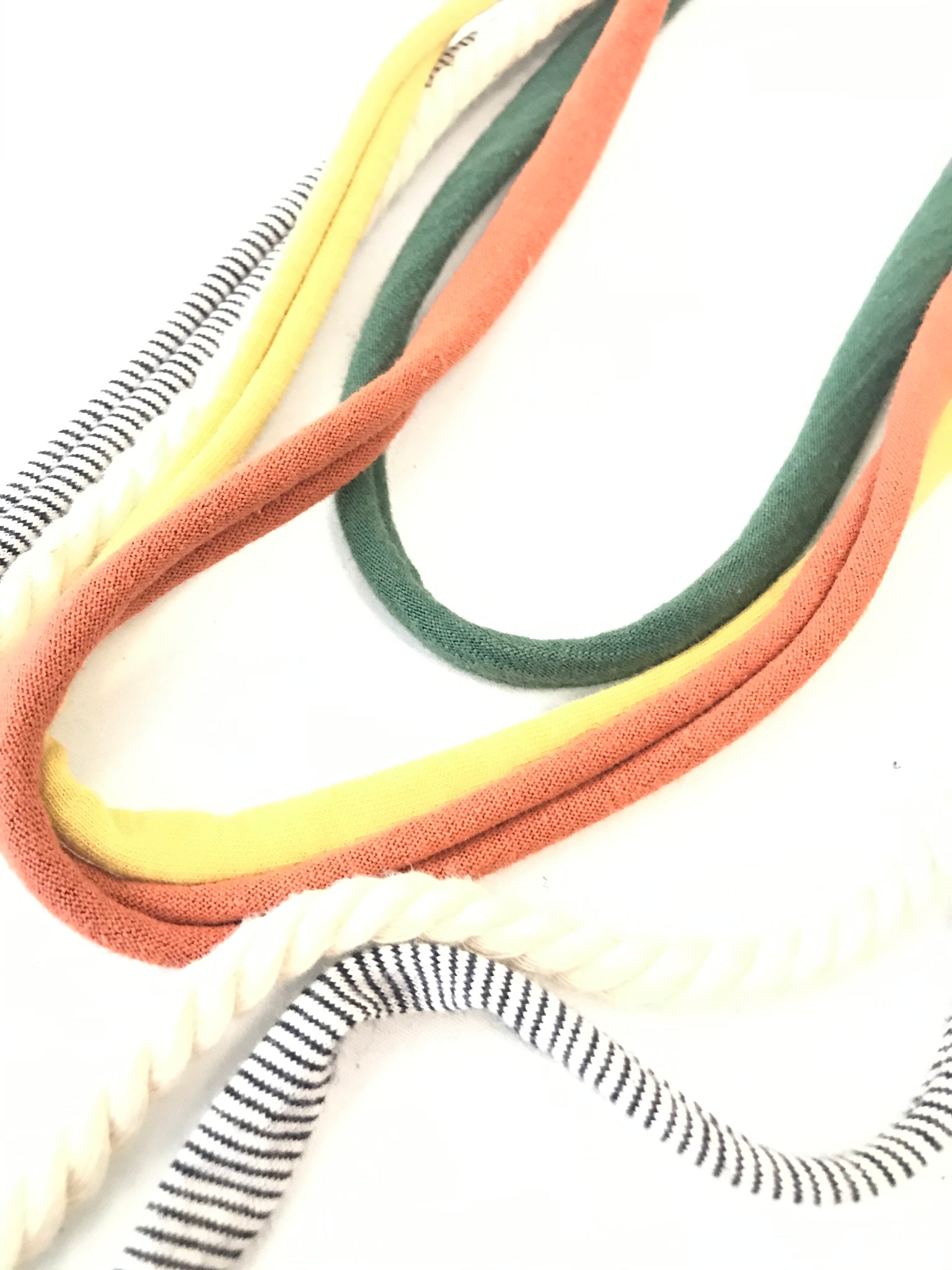 Isabella's Wardrobe HEEL Athens Lab Cotton Necklace.