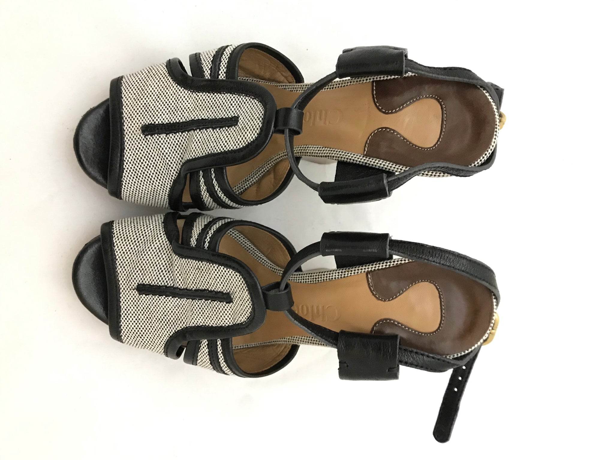 Isabella's Wardrobe Chloe Peeptoe Wedges.