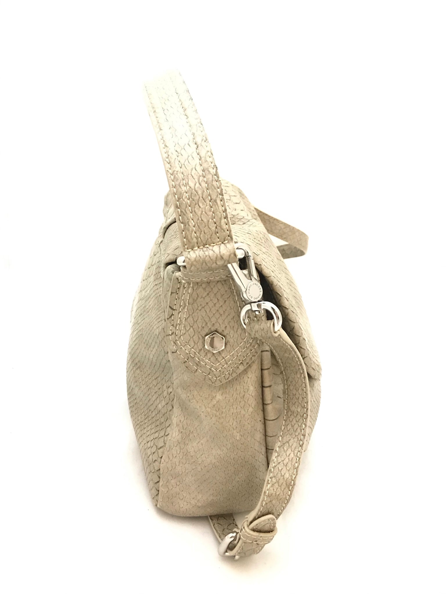 Isabella's Wardrobe Marc by Marc Jacobs Mock Snakeskin Satchel Bag.