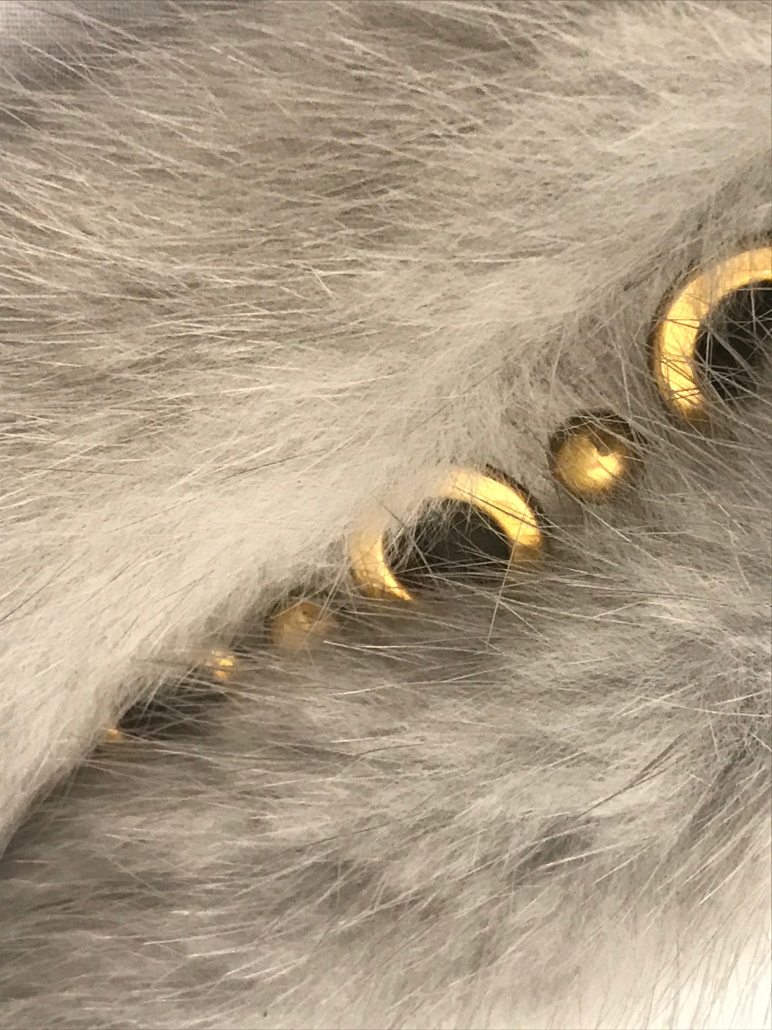 Isabella's Wardrobe Miu Miu Mink Fur Bracelet.