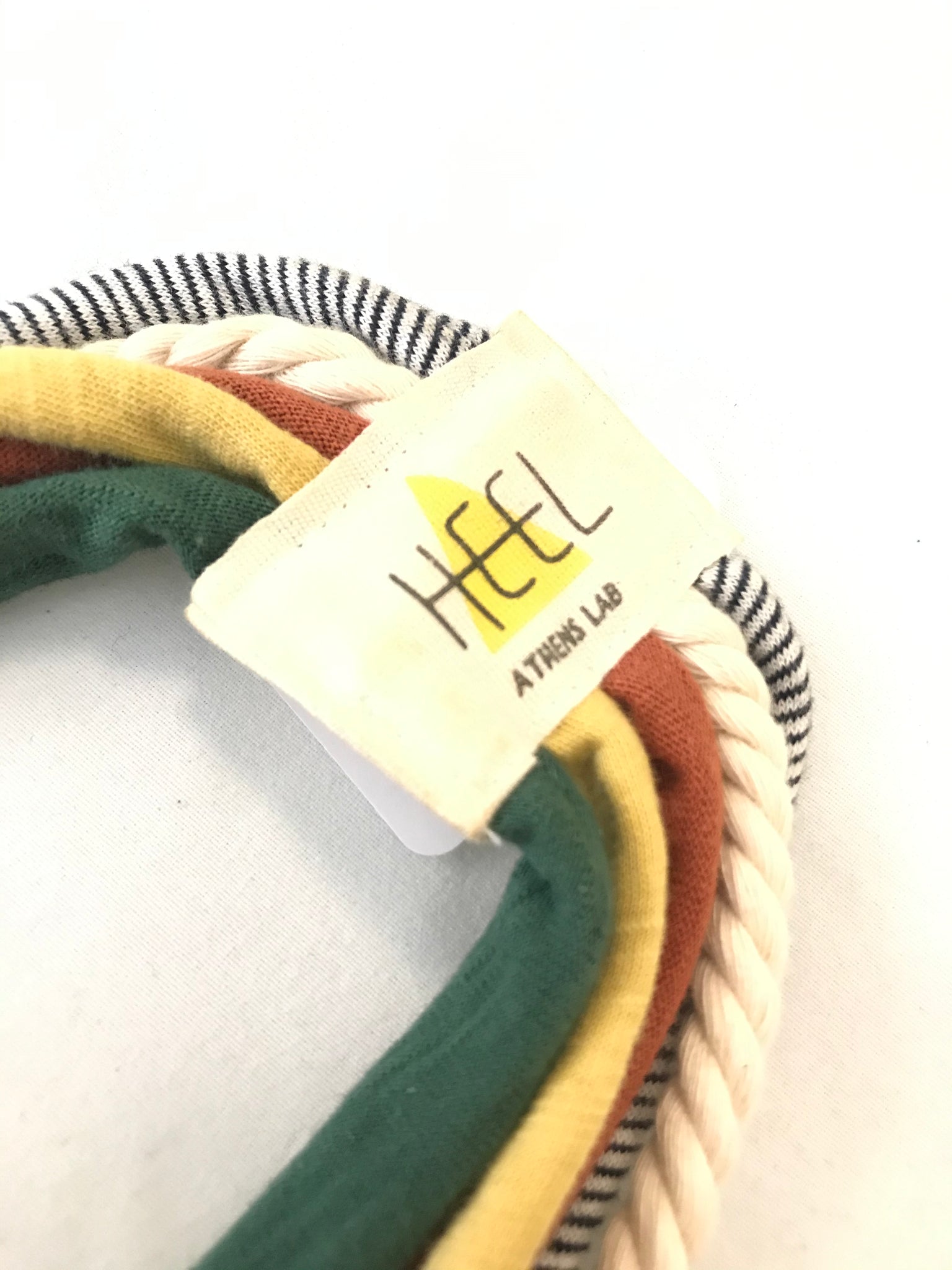 Isabella's Wardrobe HEEL Athens Lab Cotton Necklace.