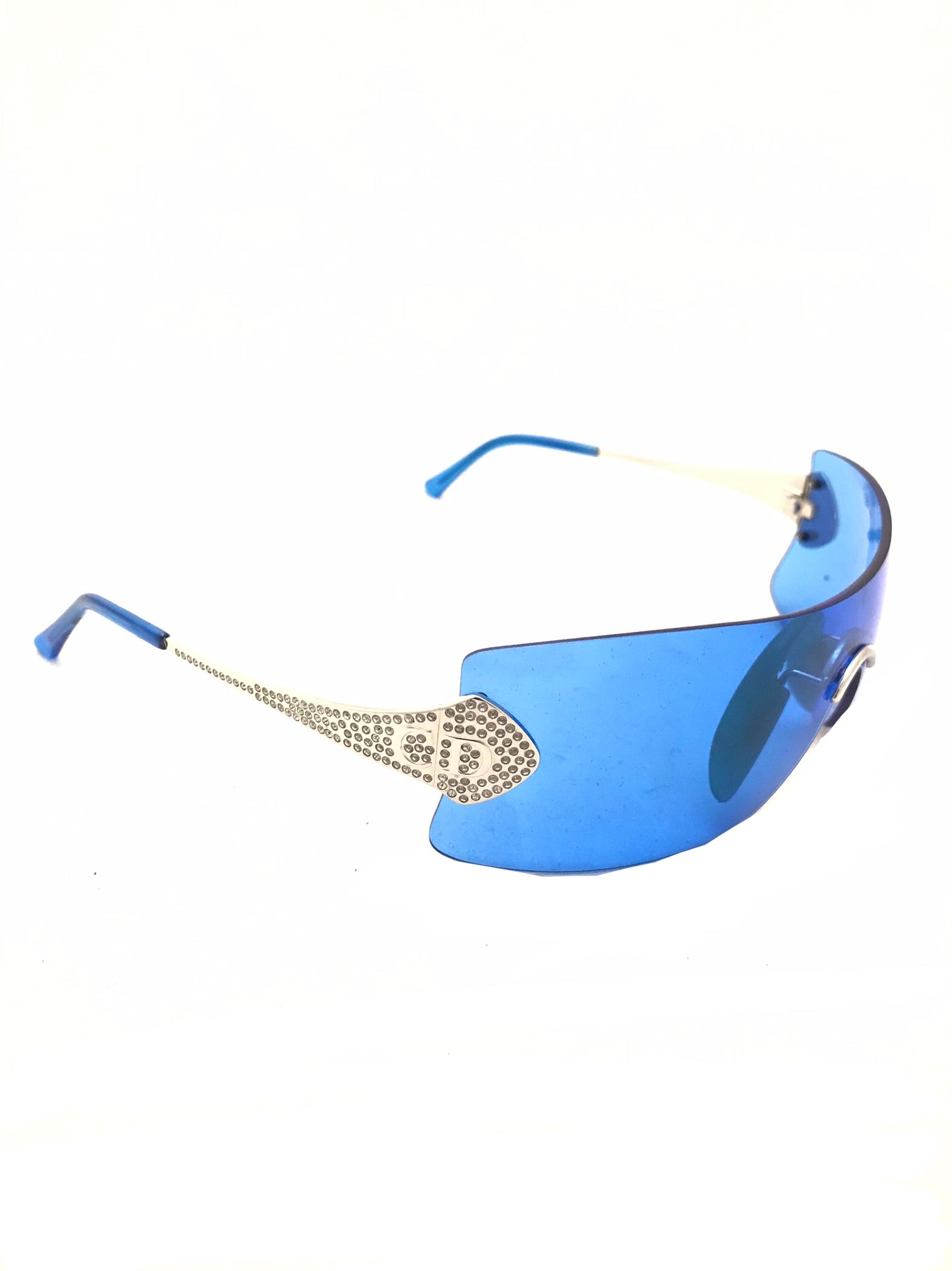 Isabella's Wardrobe Dior Vintage Alek R8Y Swarovski Crystals Sunglasses.