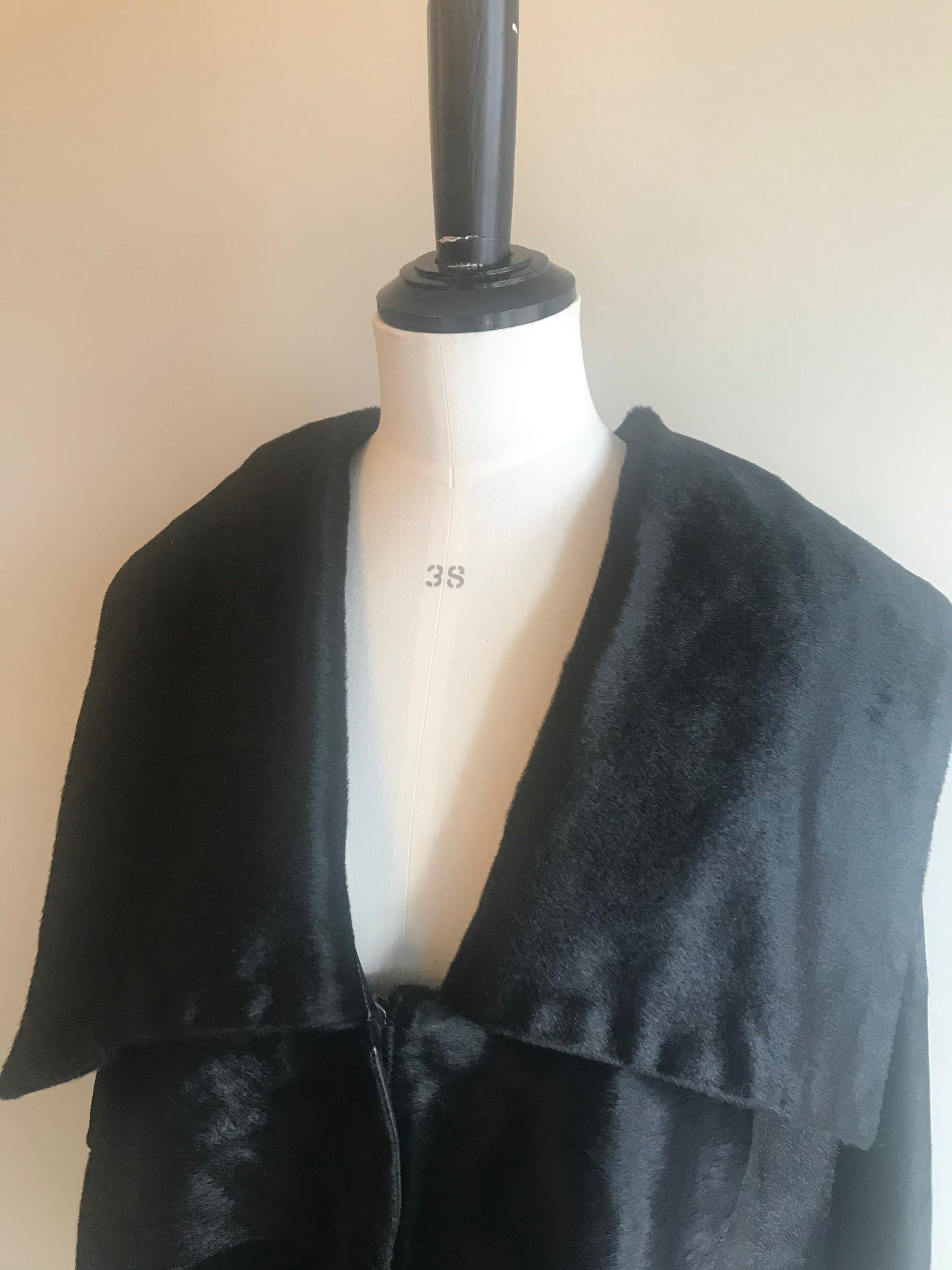 Isabella's Wardrobe Amanda Wakeley Calfskin Coat.