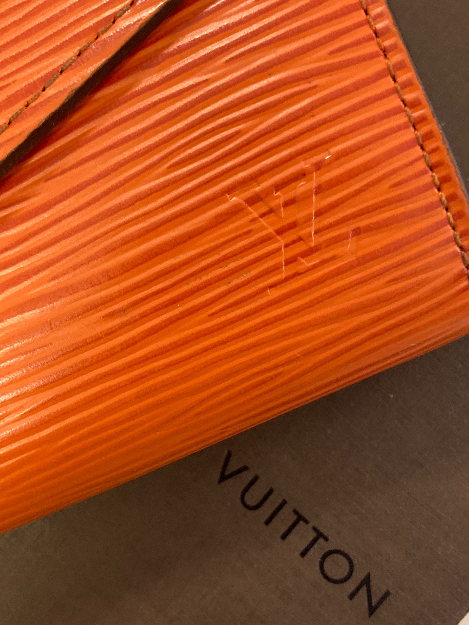 Epi Leather Sarah Purse