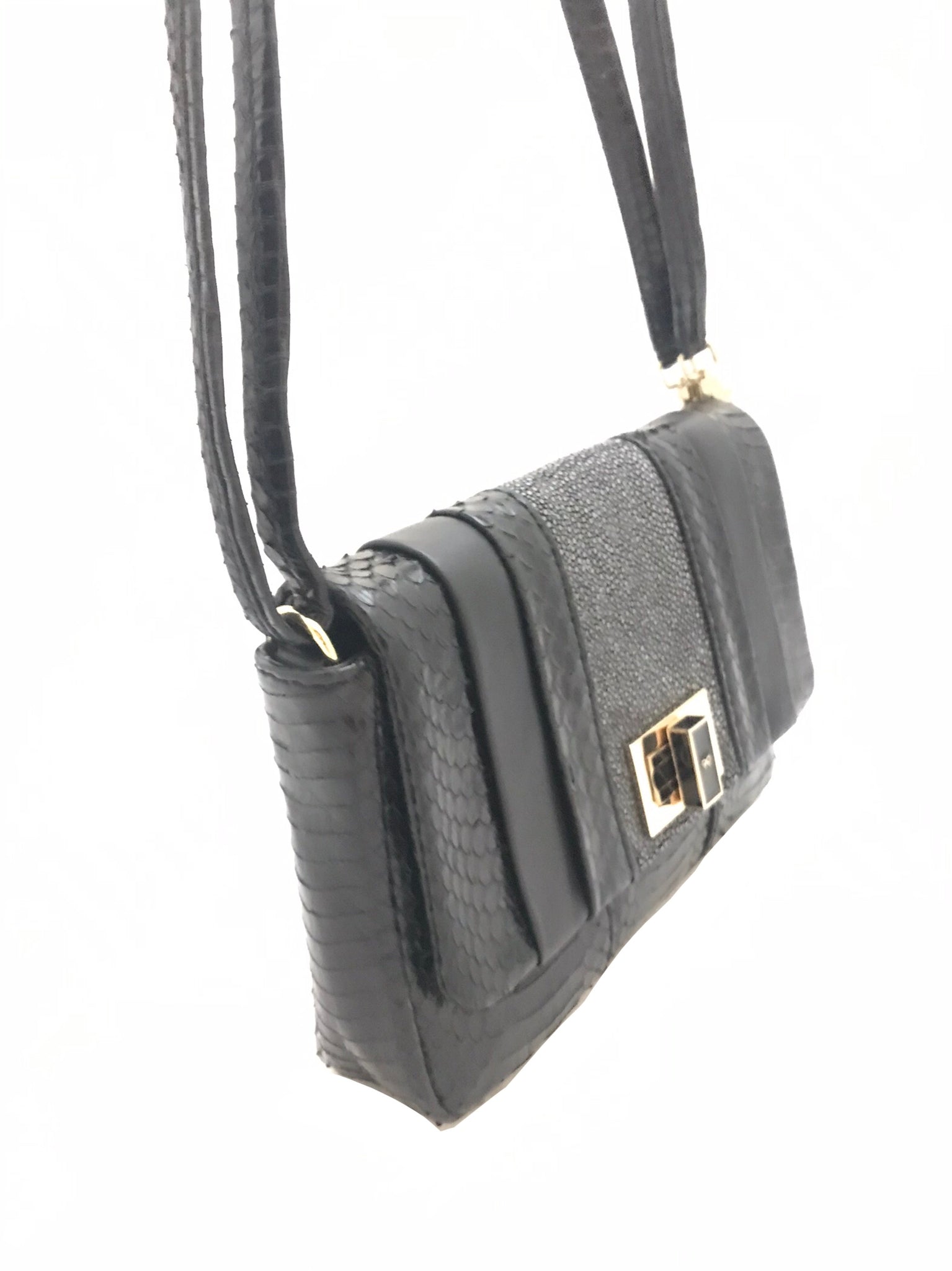 Anya Hindmarch Gracie Snakeskin Bag Isabella's Wardrobe