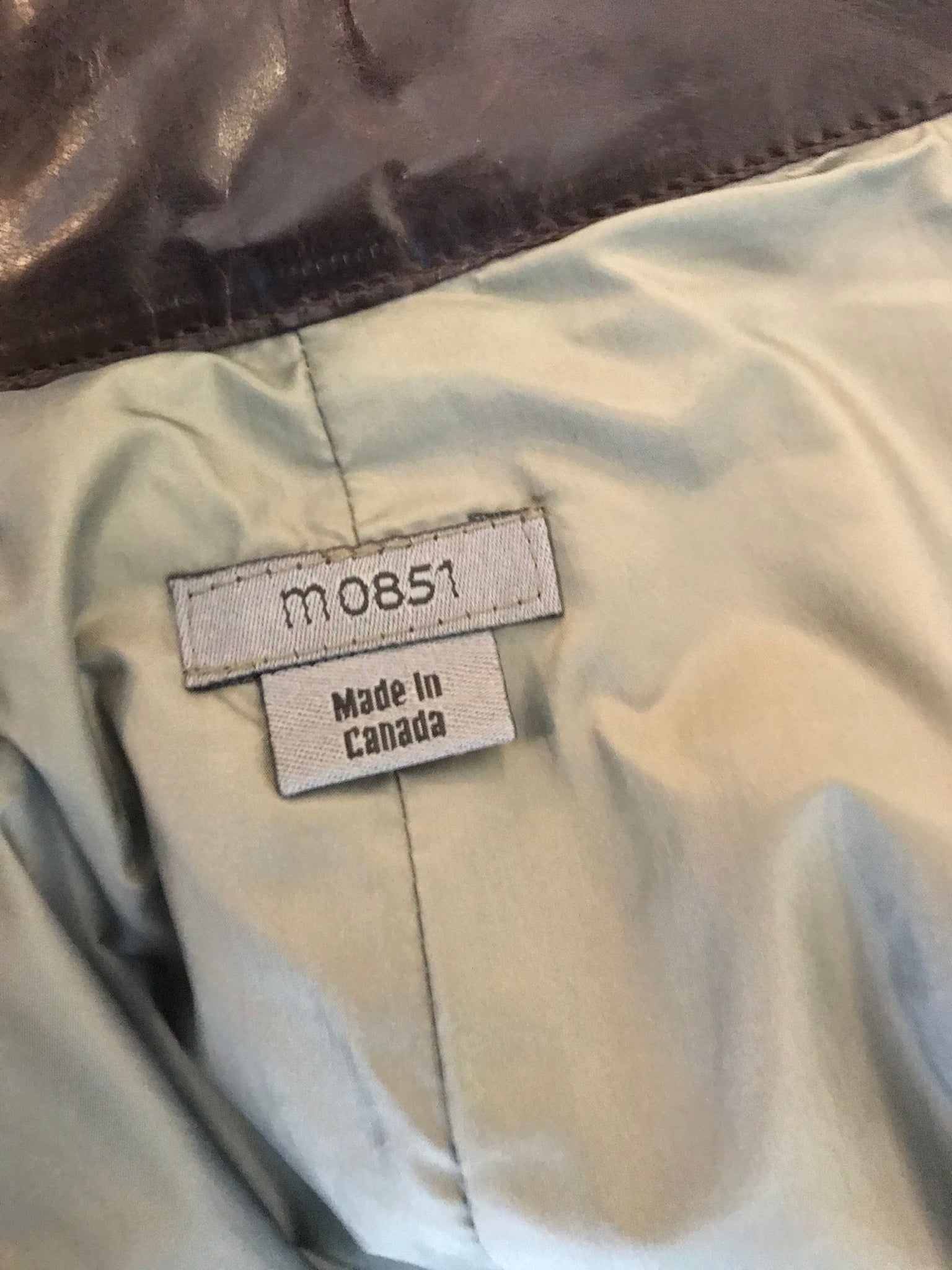 Isabella's Wardrobe M0851 Leather Jacket.